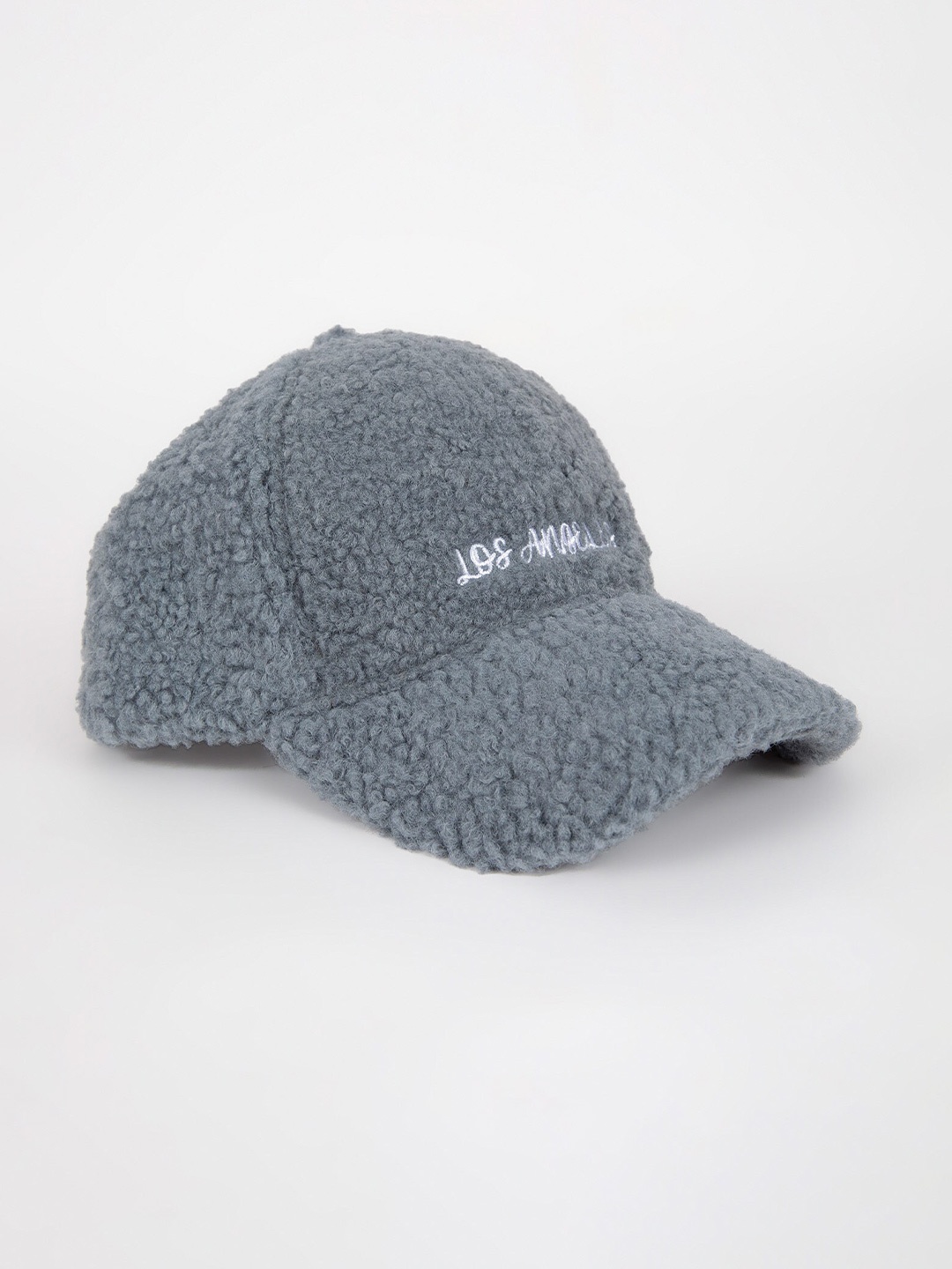 

DeFacto Women Self Design Baseball Cap, Grey