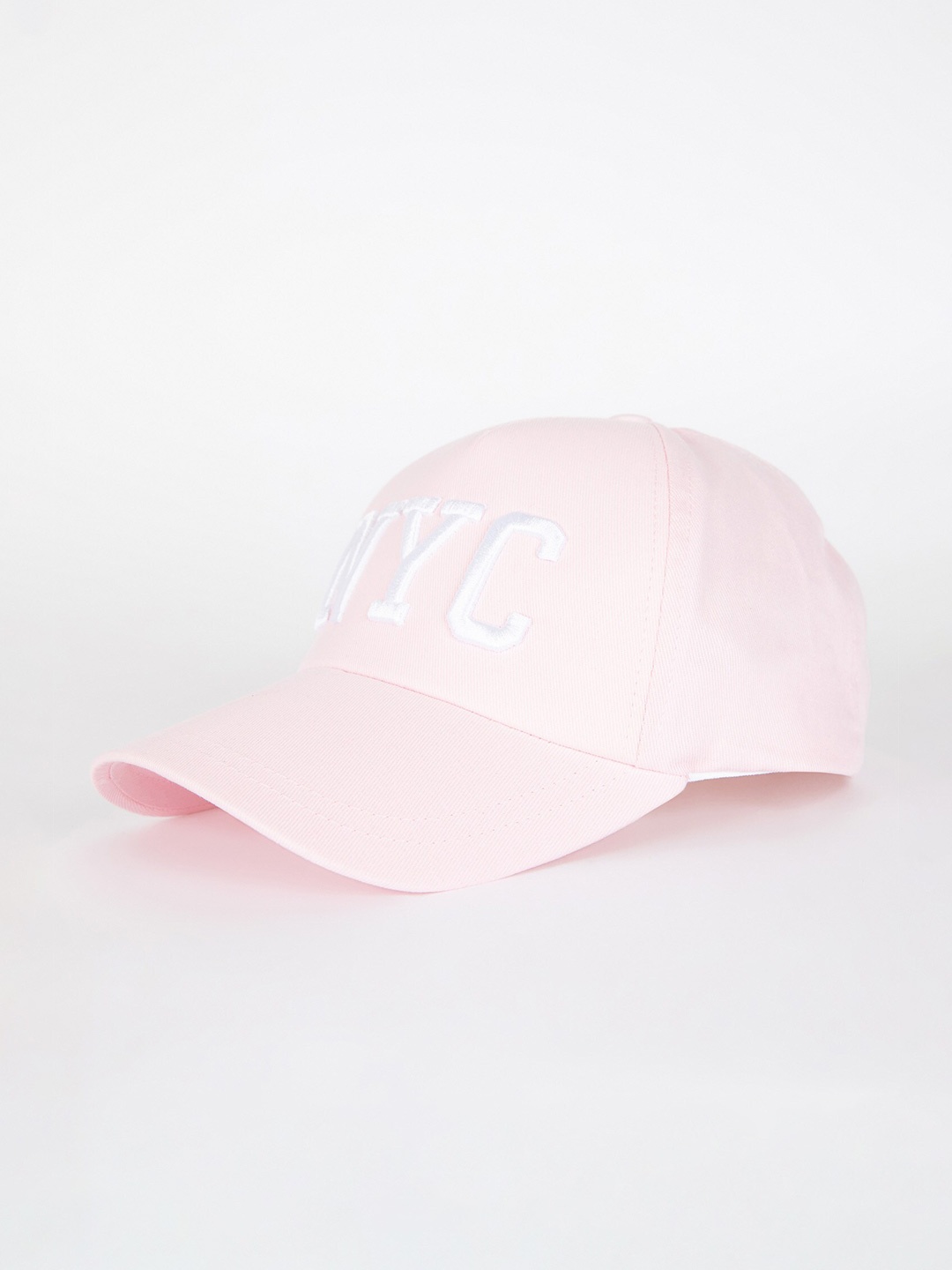 

DeFacto Women Embroidered Pure Cotton Baseball Cap, Pink