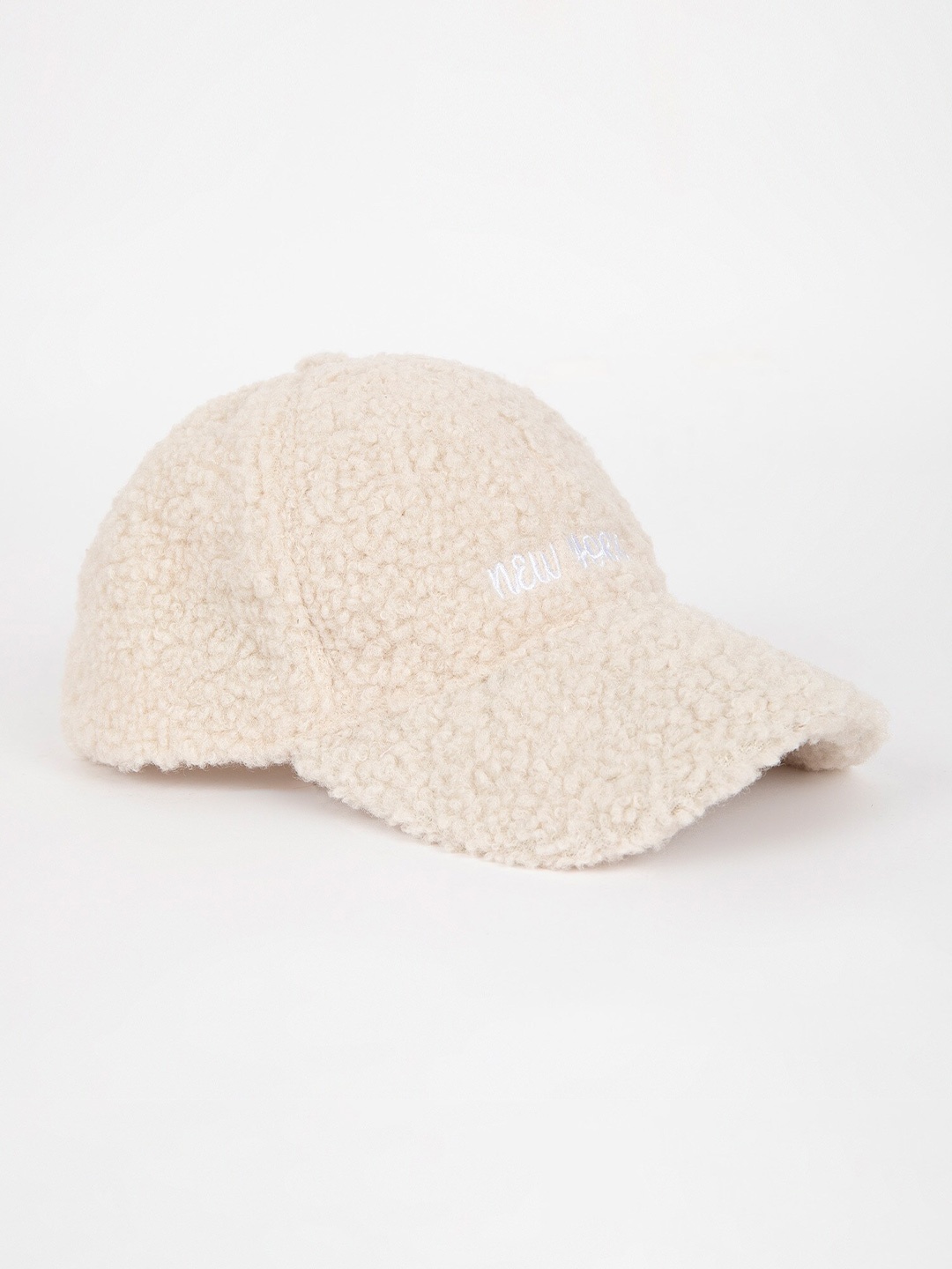 

DeFacto Women Self Design Baseball Cap, Beige