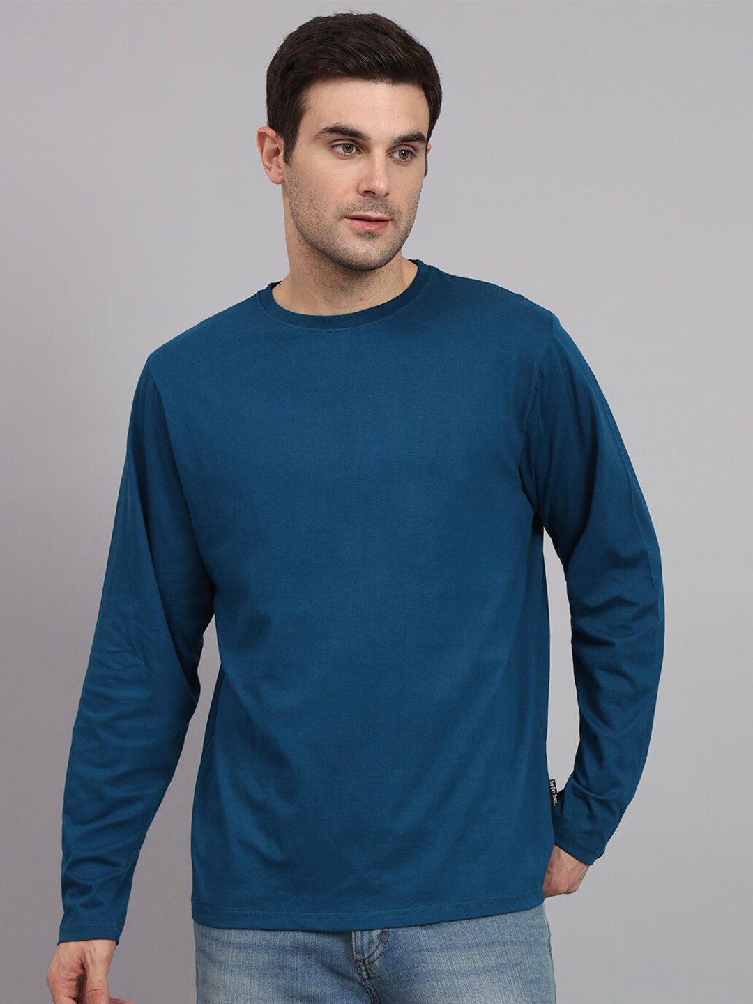 

The Dry State Graphic Printed Oversize Cotton T-shirt, Blue
