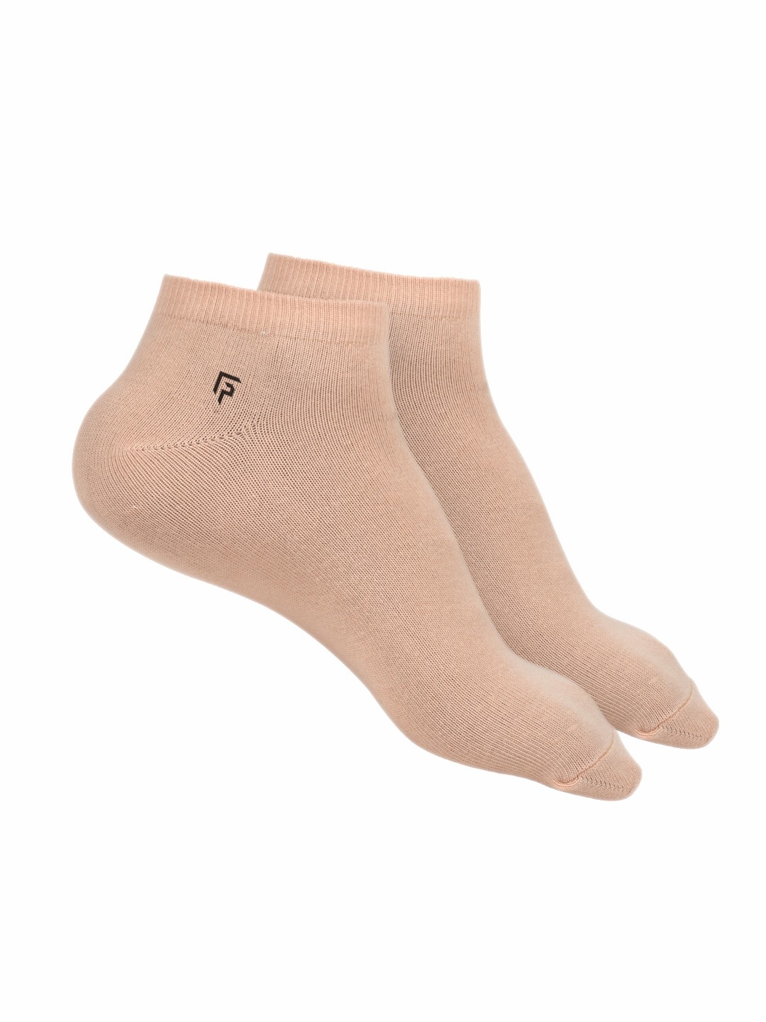 

FOOTPRINT 2 Pairs Unisex Organic Cotton Ankle Casual Bamboo Socks, Beige
