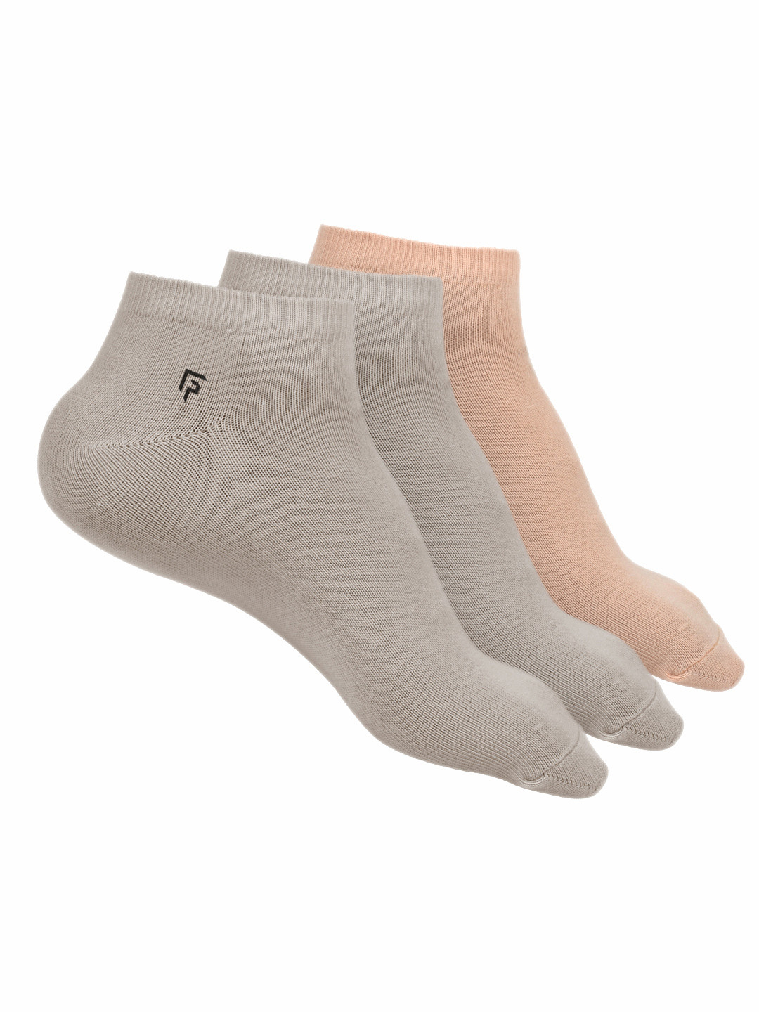 

FOOTPRINT 3 Pairs Unisex Organic Cotton Ankle Casual Bamboo Socks, Brown
