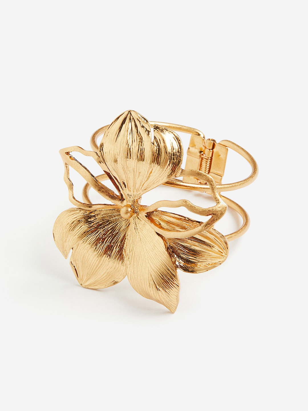 

H&M Flower-Detail Bracelet, Gold