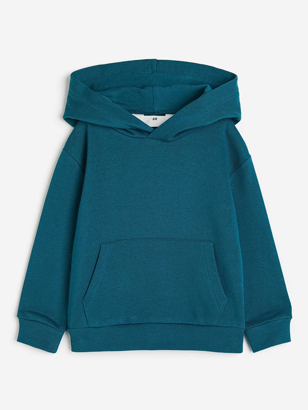 

H&M Girls Hooded Top, Turquoise blue
