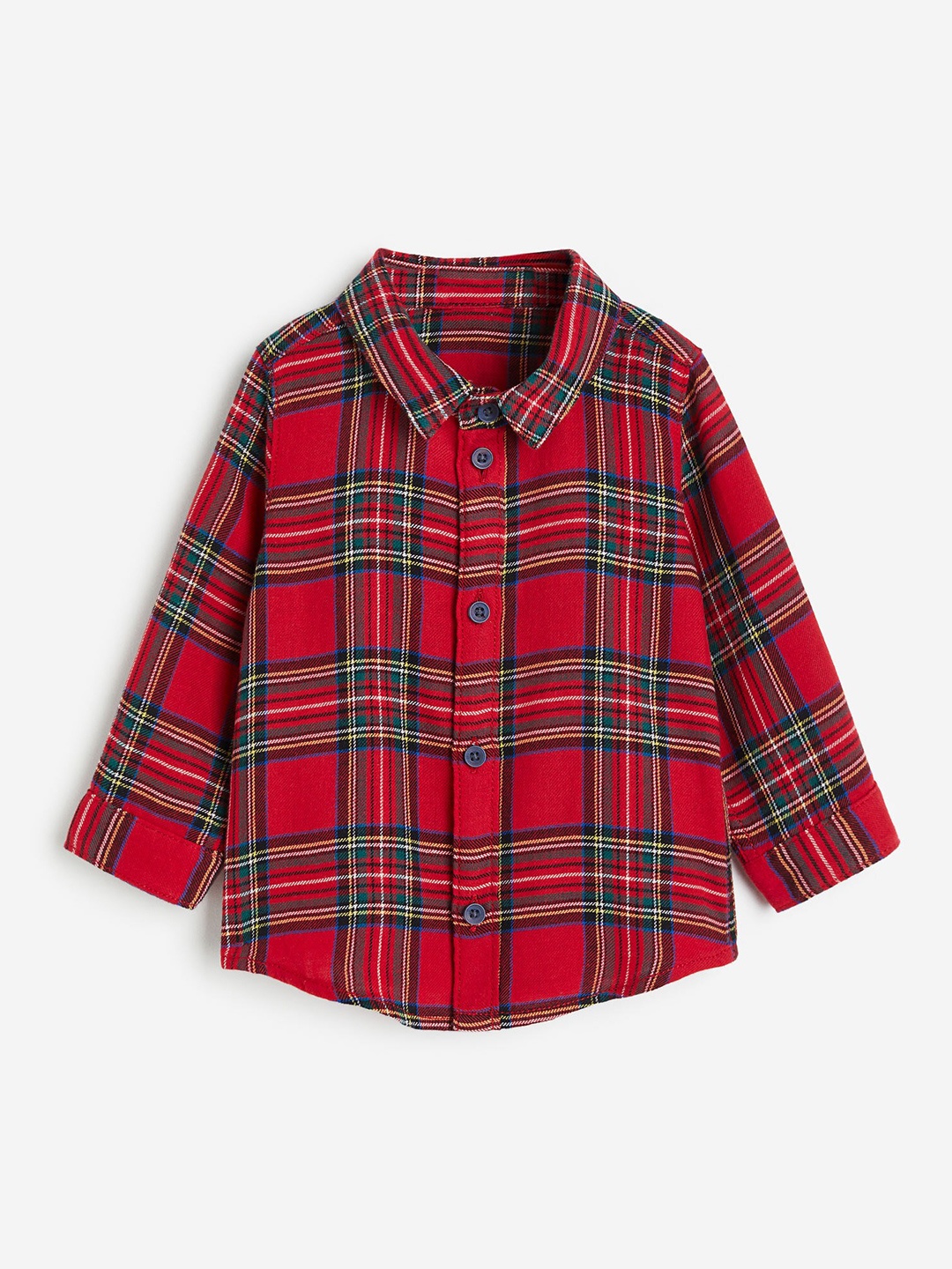 

H&M Boys Pure Cotton Shirt, Red