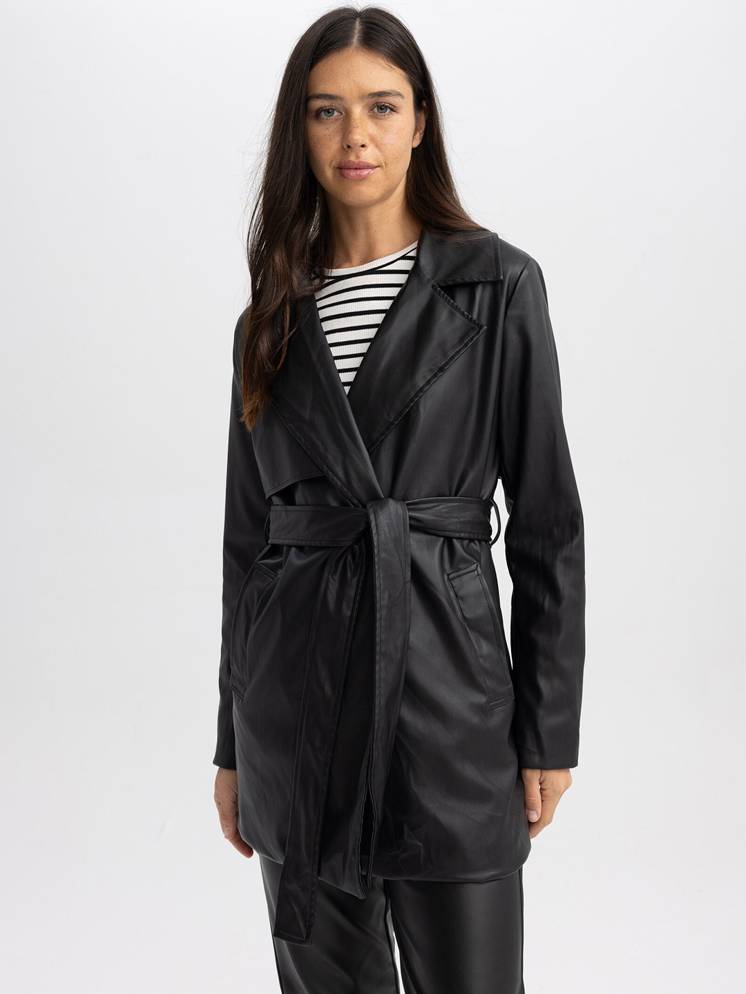 

DeFacto Longline Tailored Jacket, Black