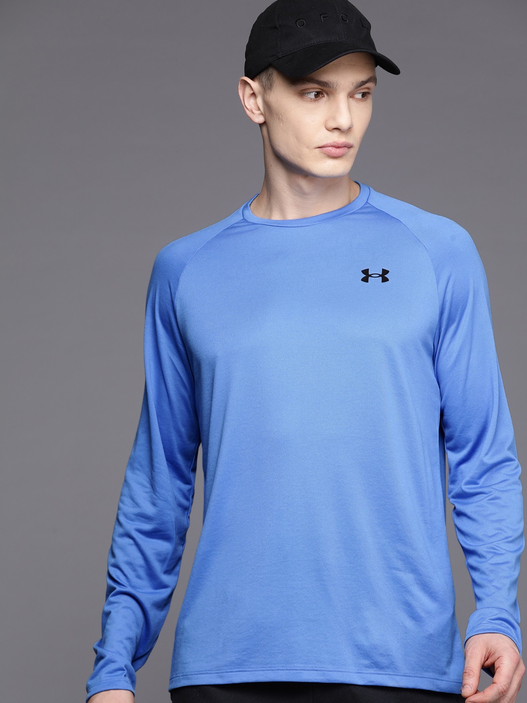 

UNDER ARMOUR UA Tech Long Raglan Sleeves Training T-shirt, Blue
