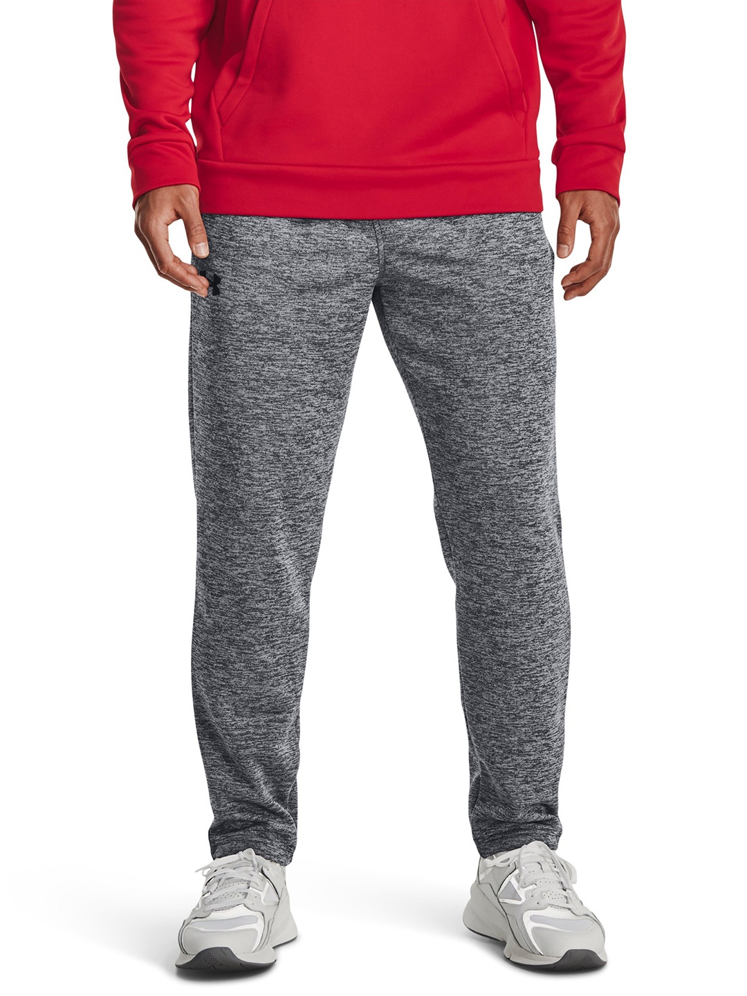 

UNDER ARMOUR Men Armour Fleece Twist Track Pants, Grey