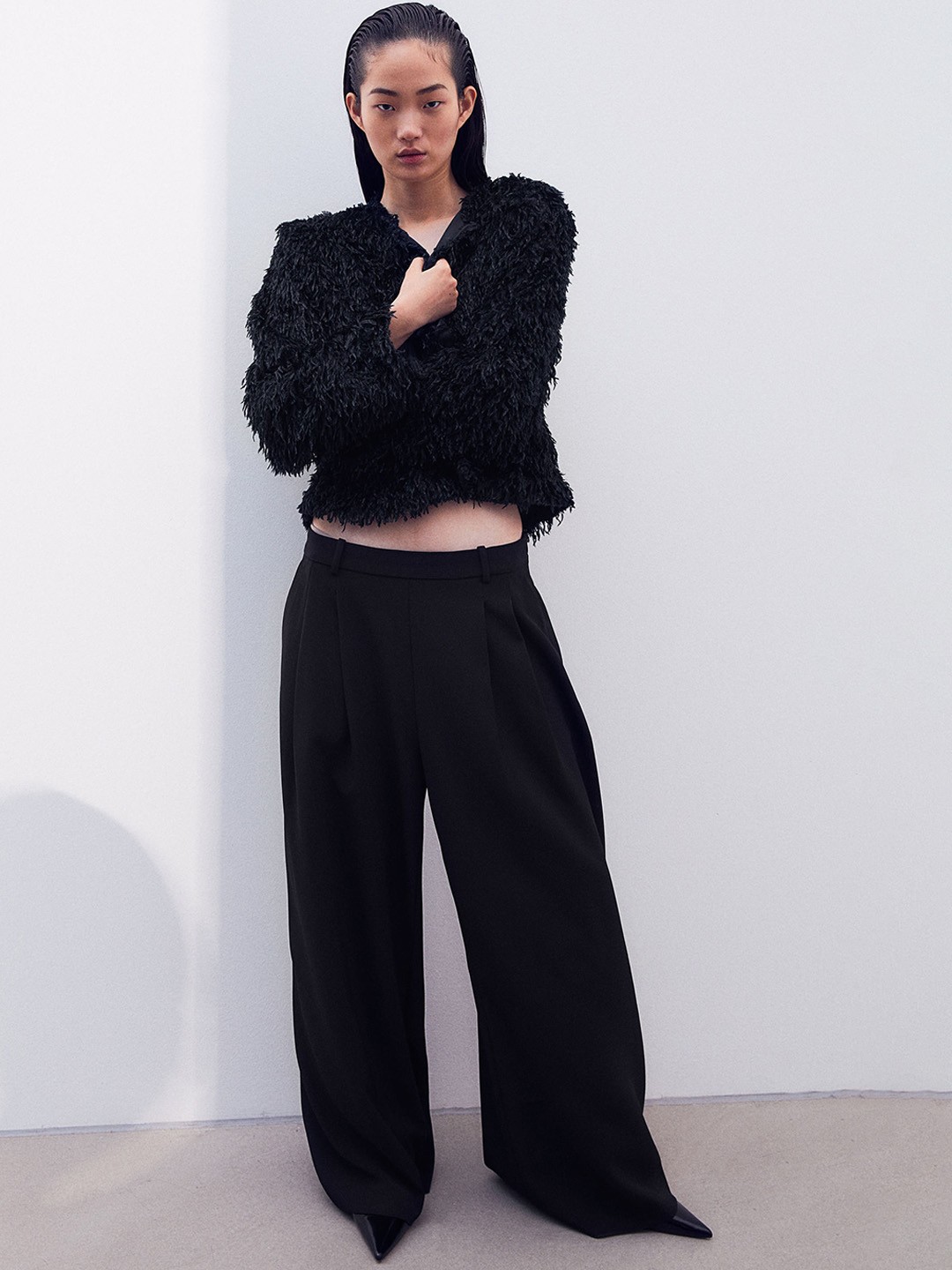 

H&M Short Jacket, Black