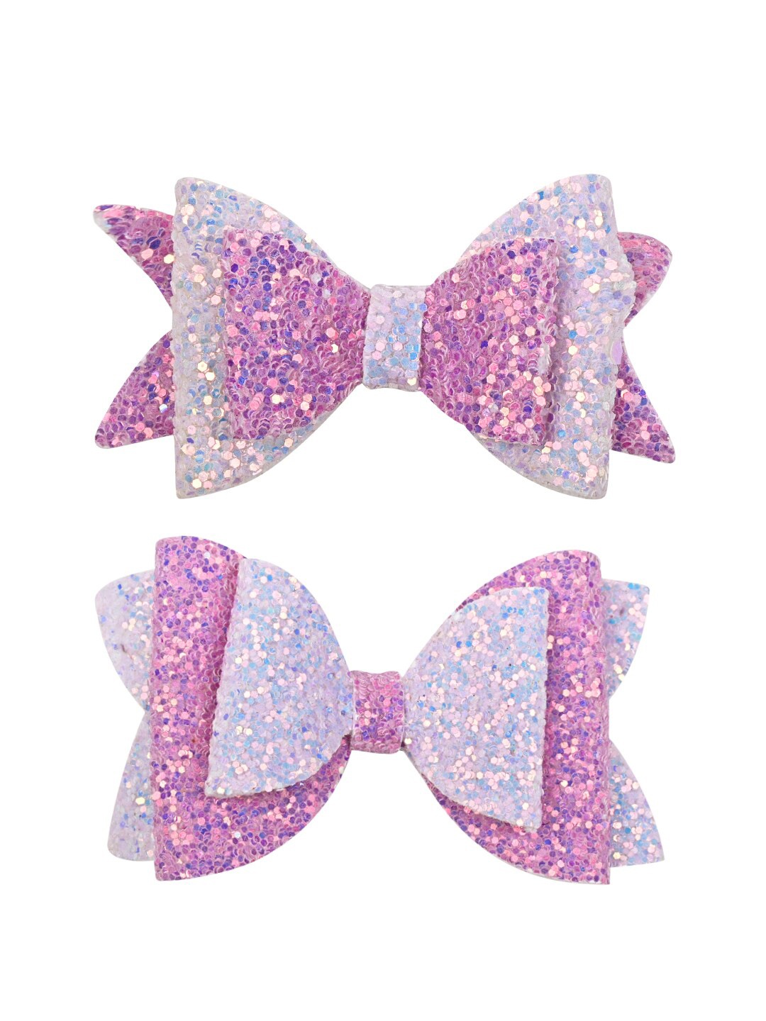 

Aye Candy Girls Set of 2 Embellished Alligator Hair Clip, Lavender