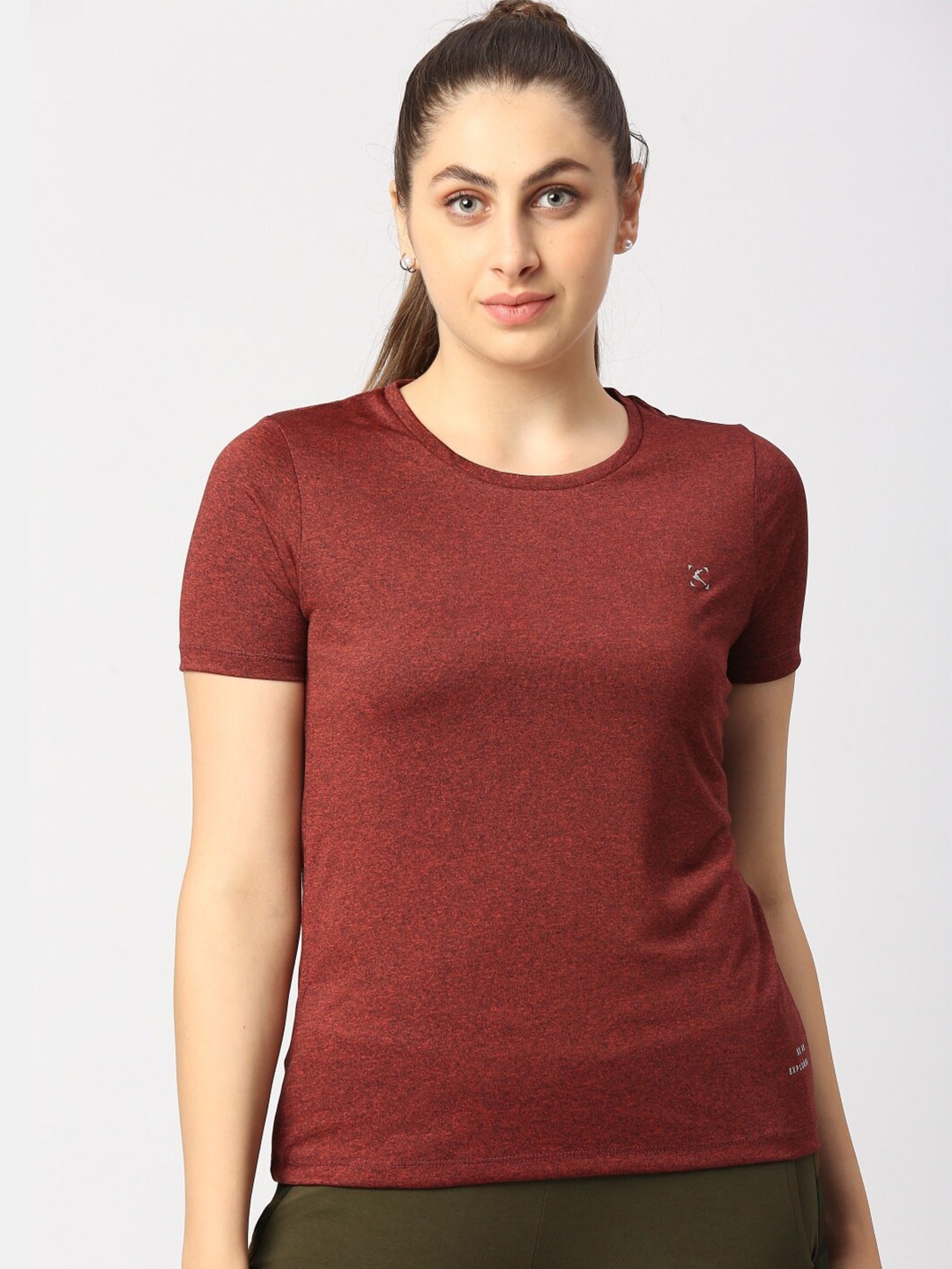 

Lovable Sport Round Neck T-shirt, Maroon