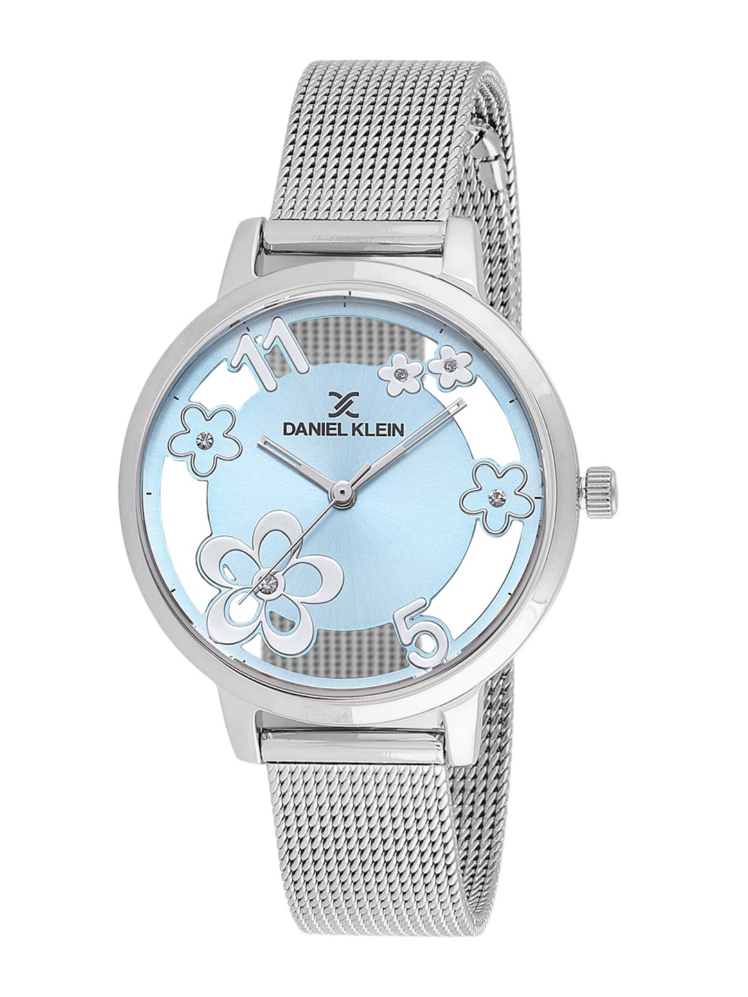 

Daniel Klein Women Embellished Dial & Bracelet Style Straps Analogue Watch DK.1.13456-3, Blue