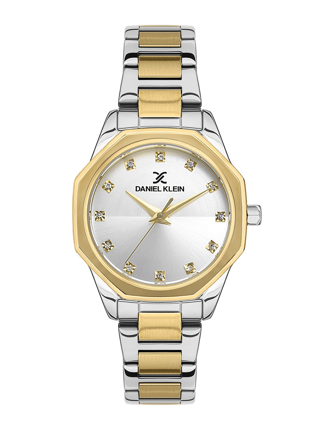 

Daniel Klein Women Dial & Bracelet Style Straps Analogue Watch DK.1.13466-4, Silver