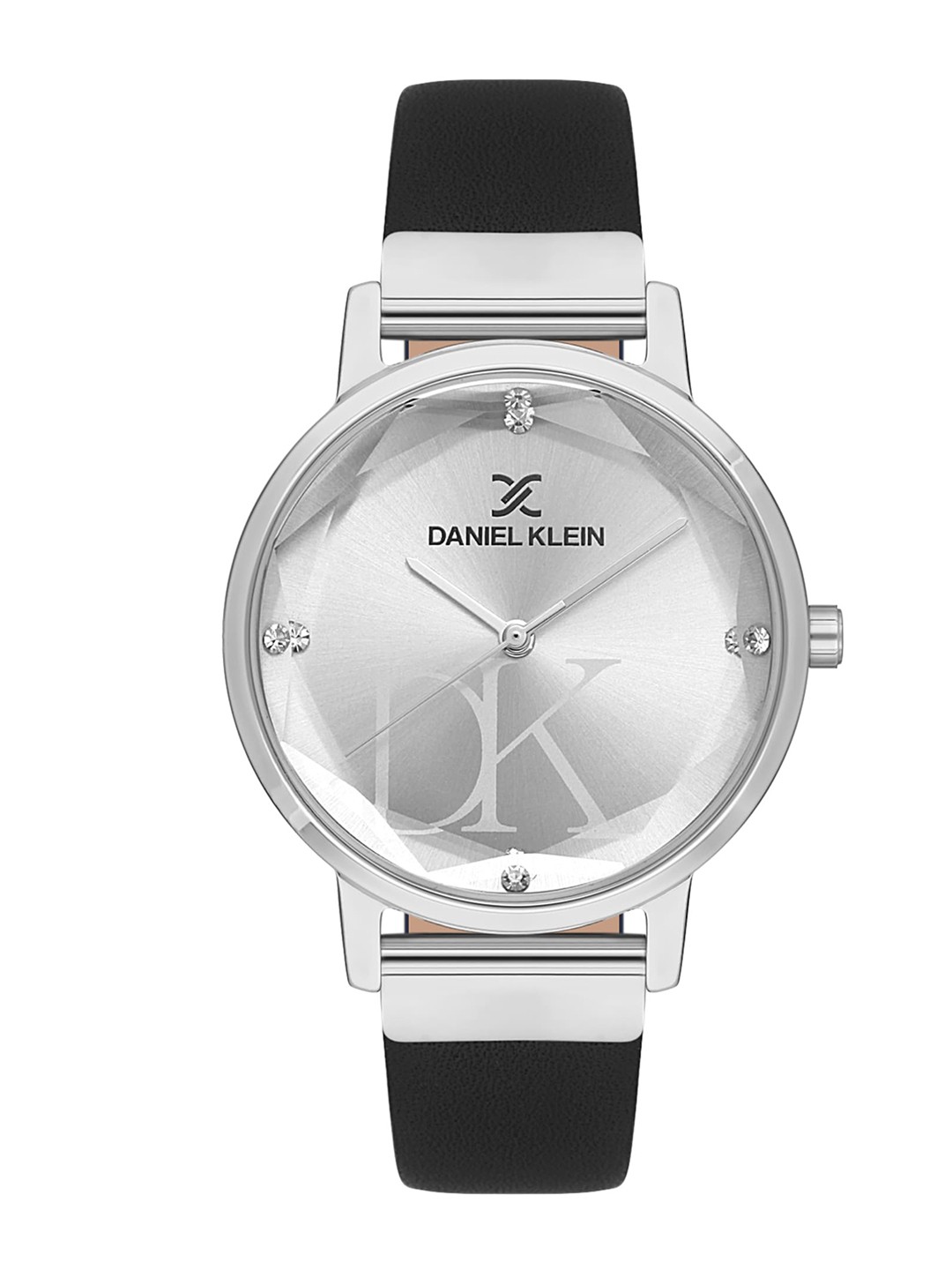 

Daniel Klein Women Printed Dial & Leather Straps Analogue Watch DK.1.13458-1, Silver