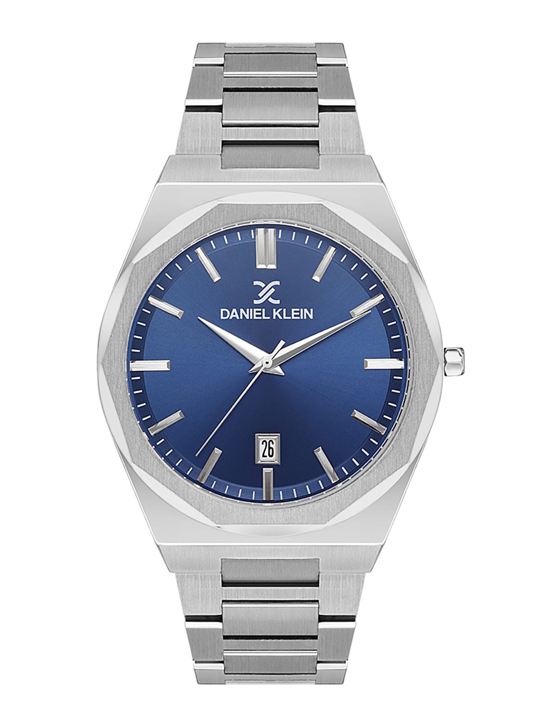 

Daniel Klein Men Toned Bracelet Style Straps Analogue Watch DK.1.13452-2, Blue