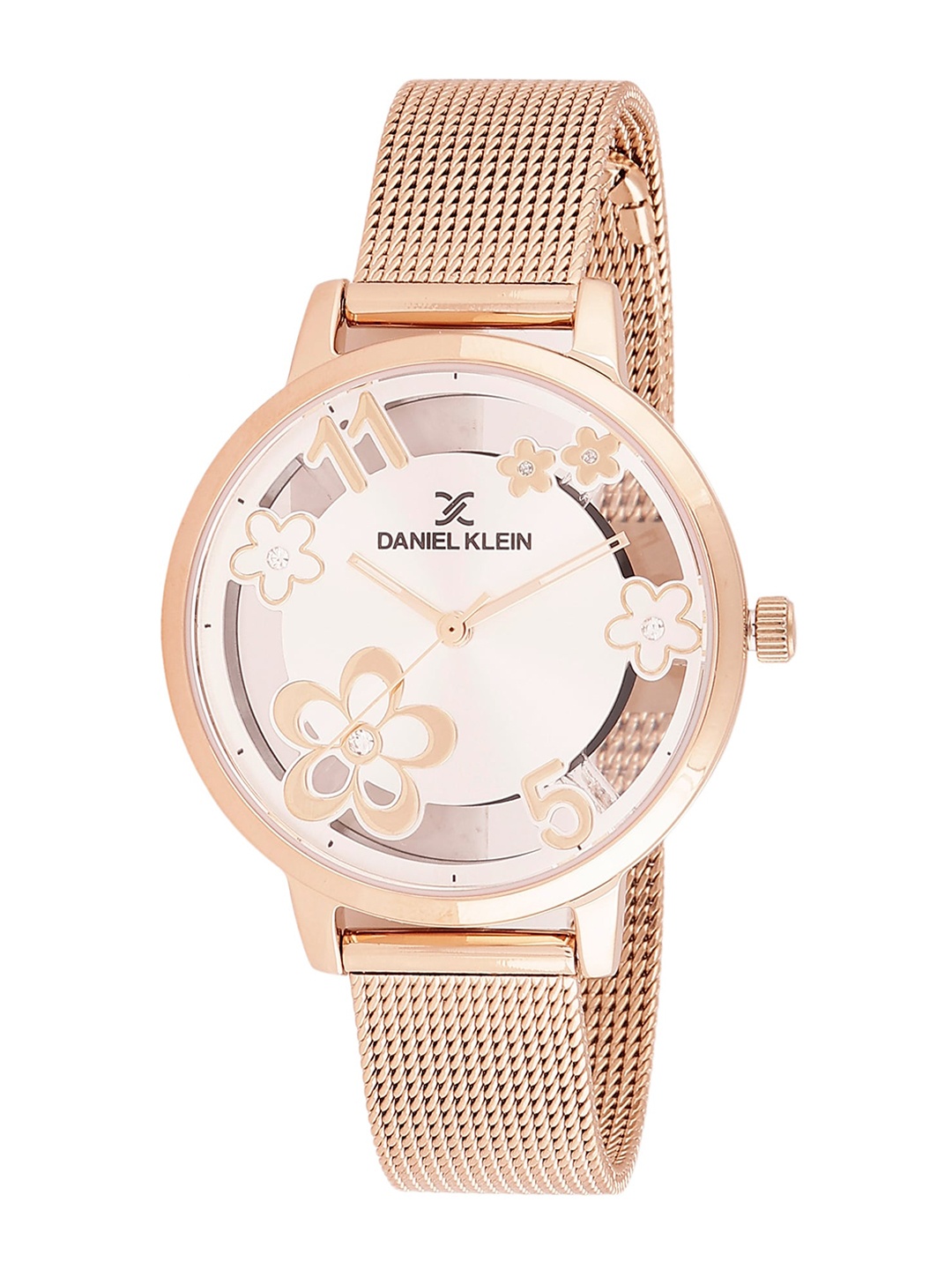 

Daniel Klein Premium Women Embellished Dial Analogue Watch DK.1.13456-5, Rose gold