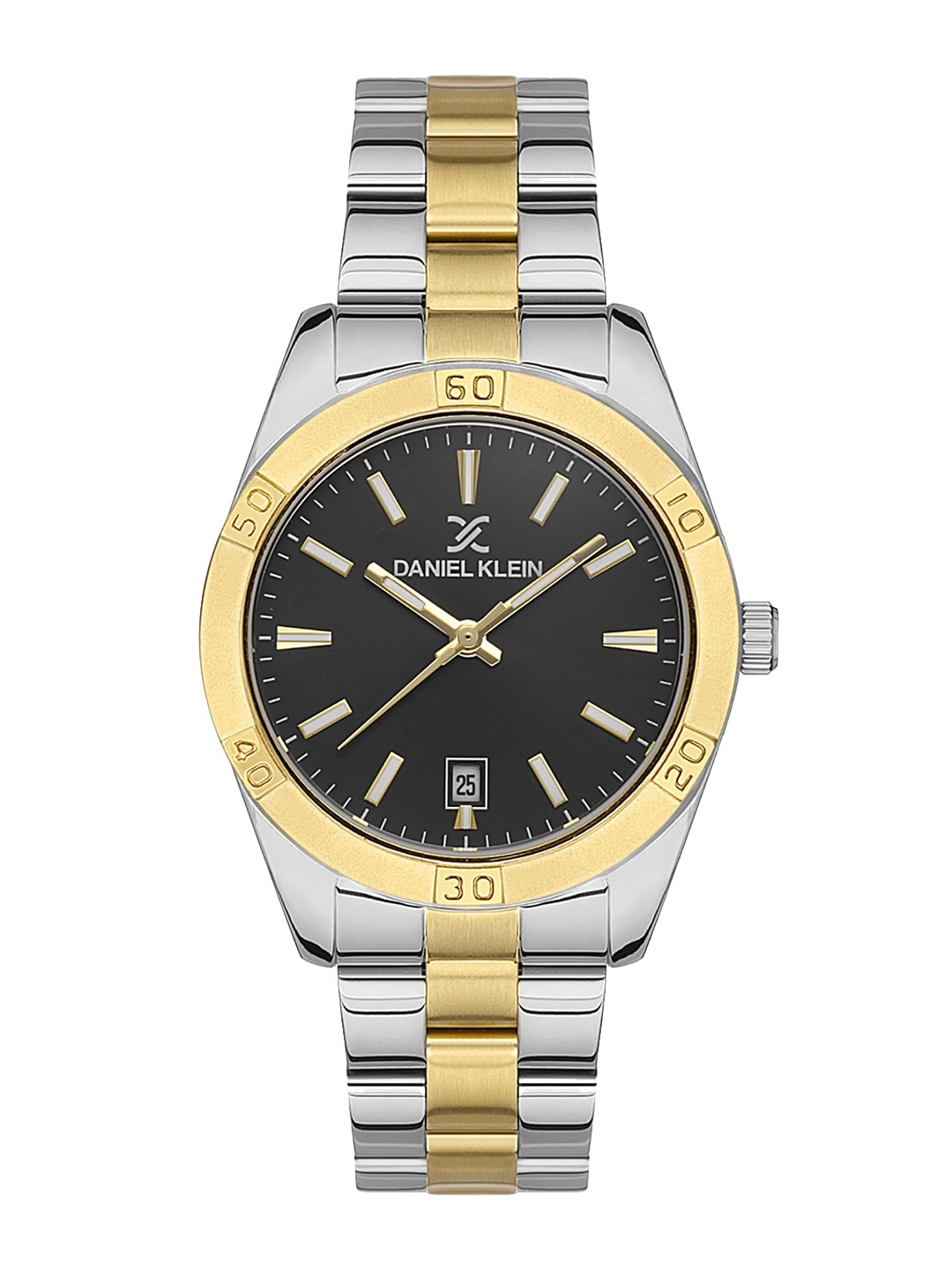 

Daniel Klein Women Embellished Dial & Analogue Watch DK.1.13468-4, Black