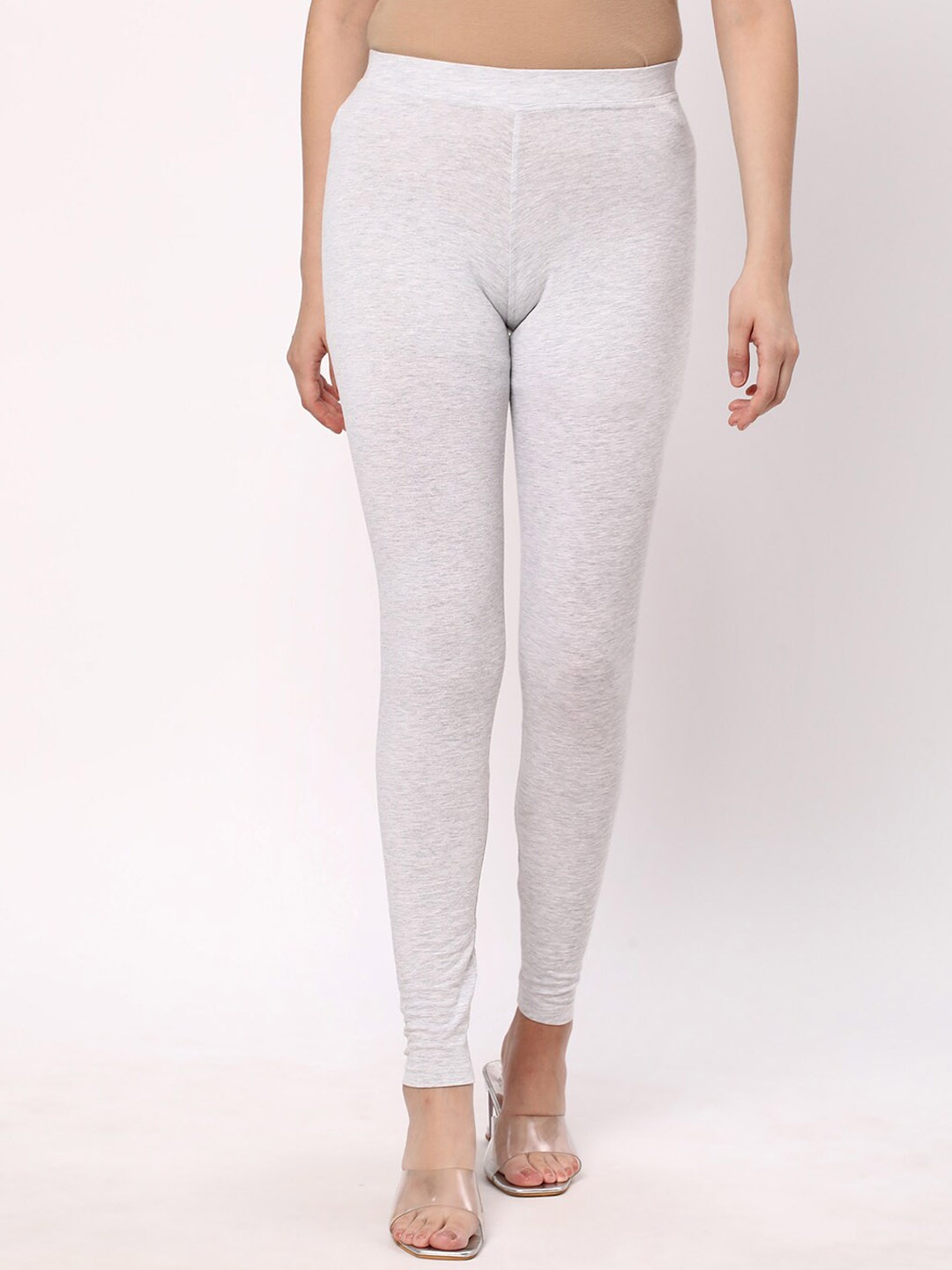 

R&B Cotton Ankle Length Leggings, Grey