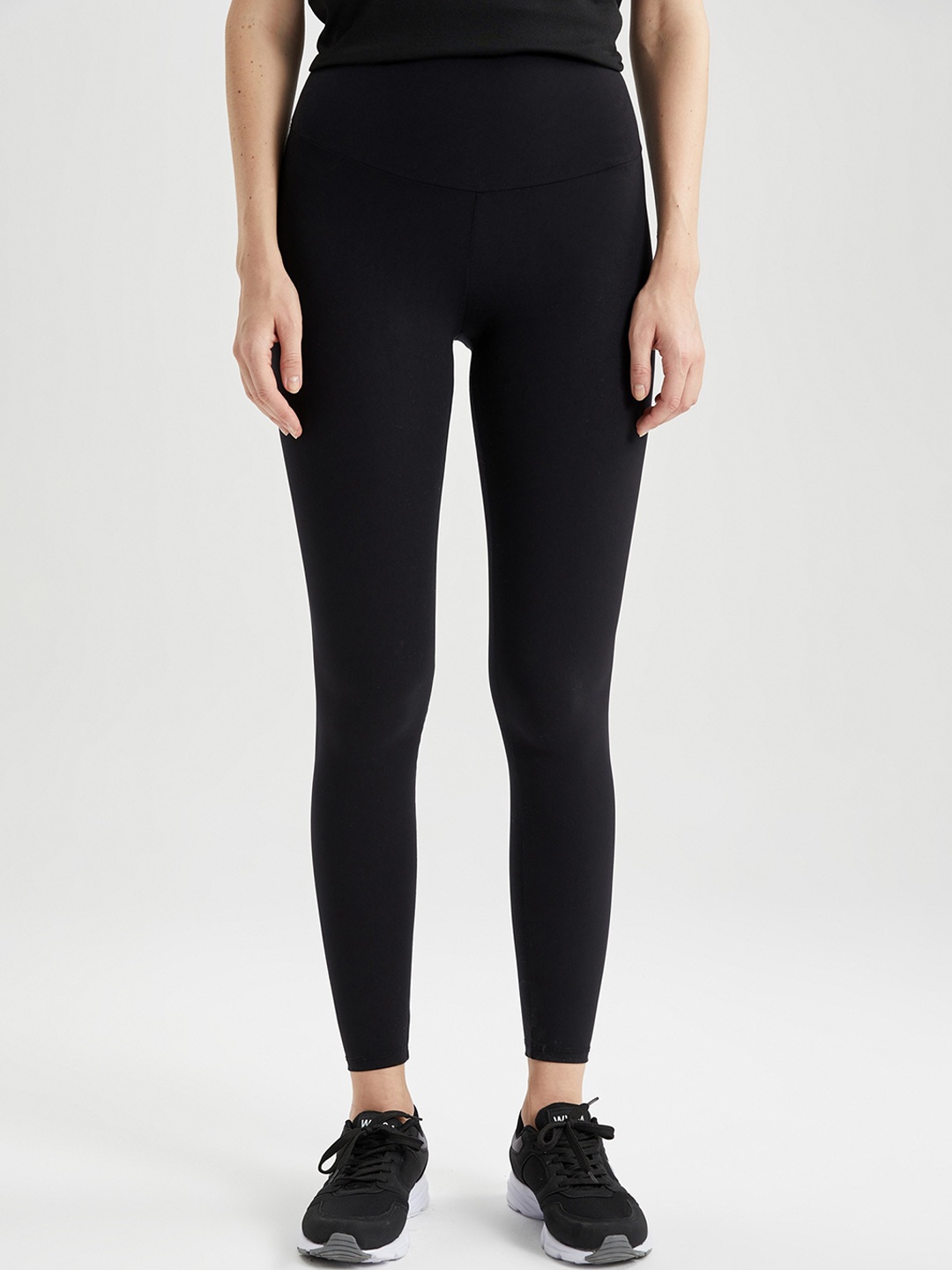 

DeFacto Knitted Ankle Length Leggings, Black