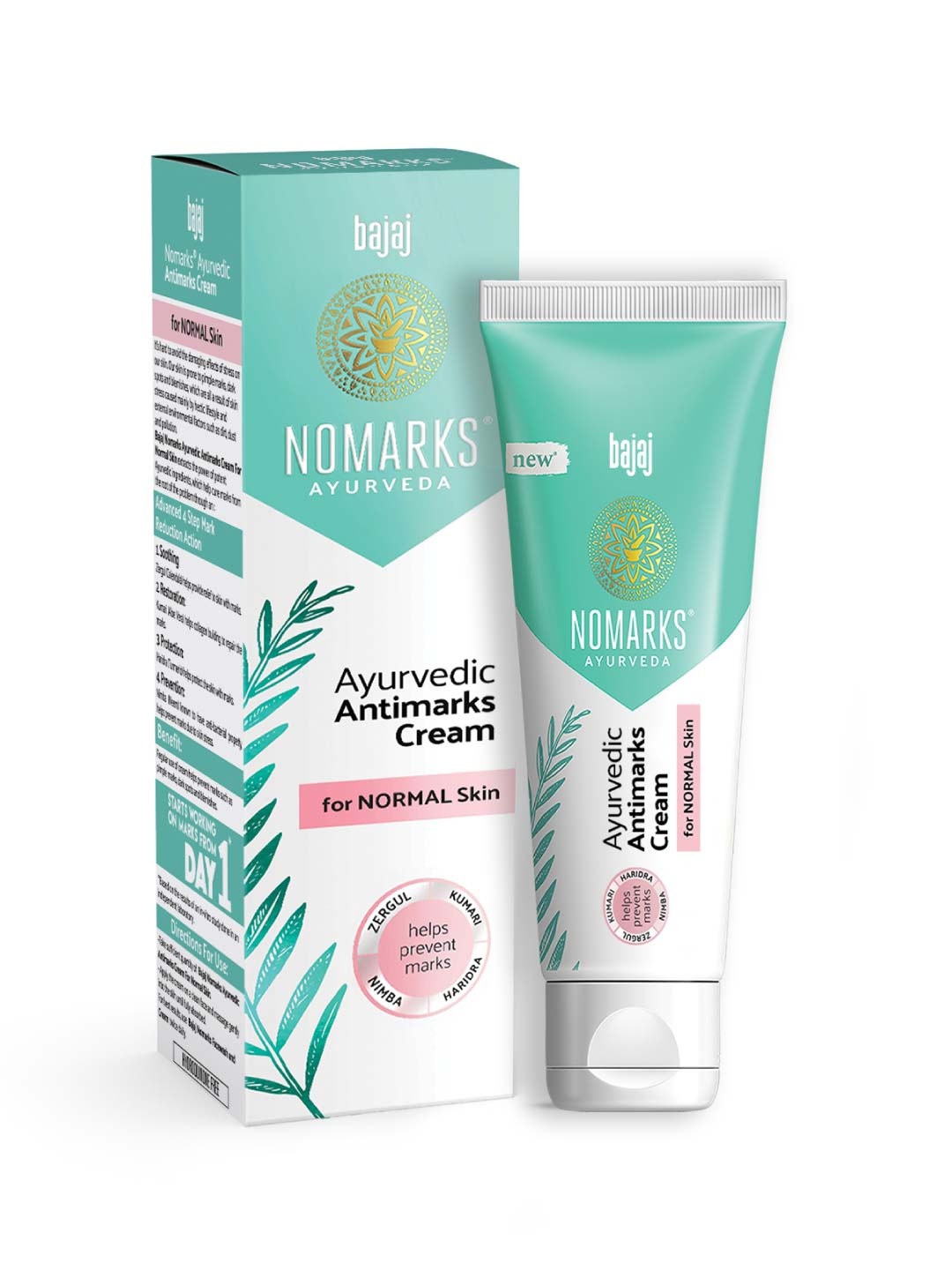 

BAJAJ CONSUMER CARE Nomarks Ayurvedic Antimarks Cream - 50 g, Sea green