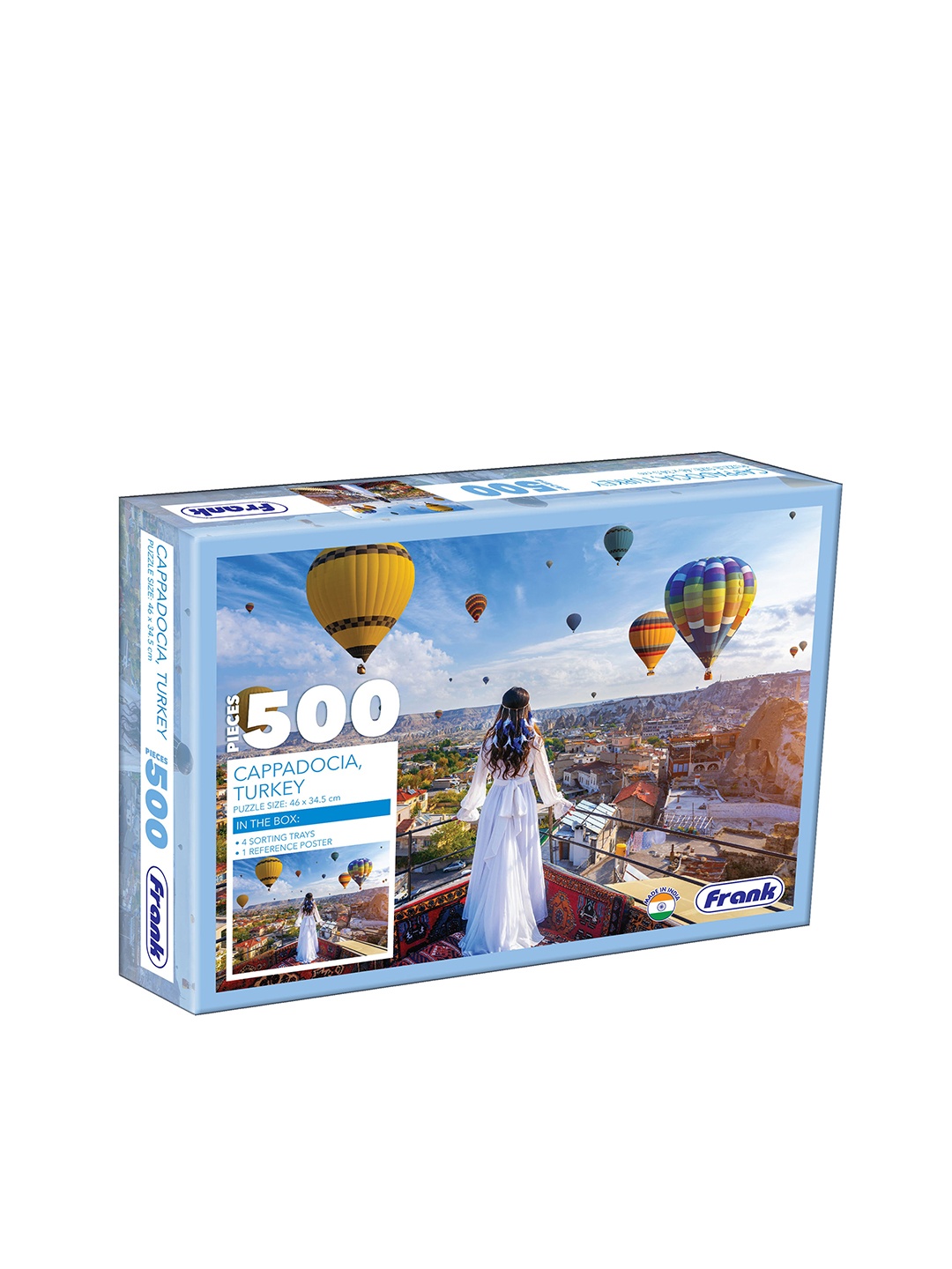 

Frank Kids Cappadocia Turkey - 500 Pieces Jigsaw Puzzle For Age 10+ Years, Multi