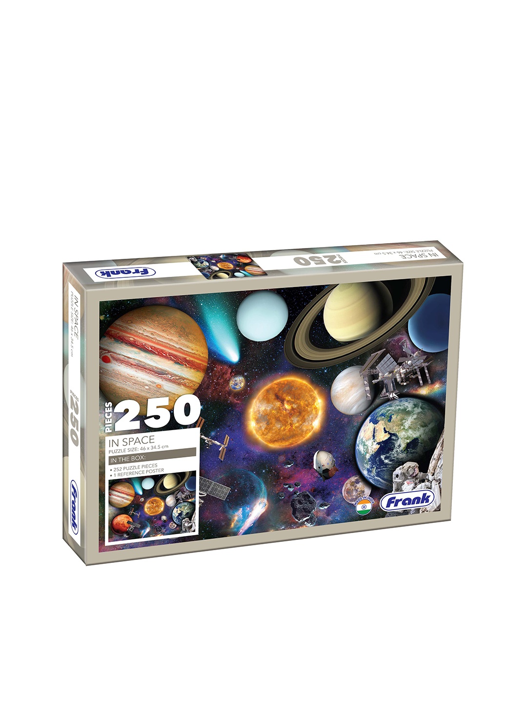 

Frank Multicoloured 250 Pcs In Space Jigsaw Puzzle, Multi