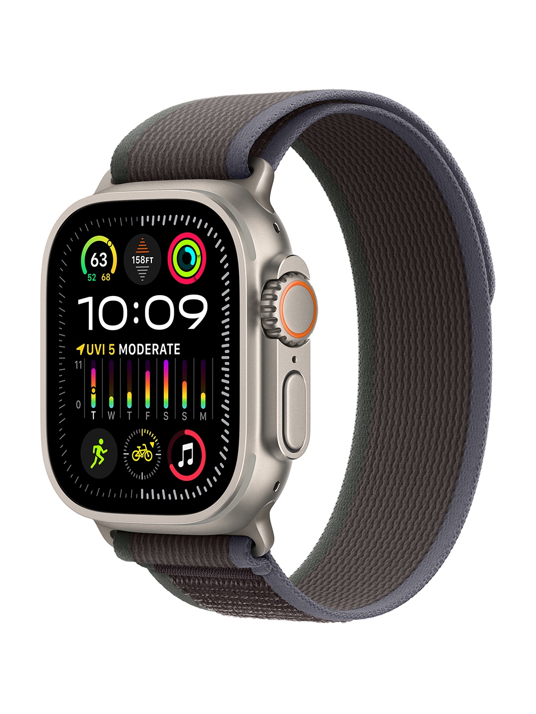 

Apple Watch Ultra 2 GPS + Cellular 49 mm with Trail Loop, Blue