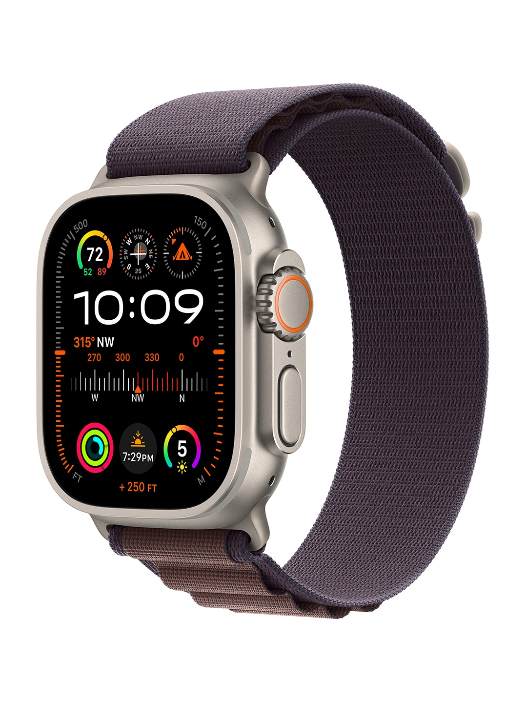 

Apple Watch Ultra 2 GPS + Cellular 49mm Titanium Case with Alpine Loop, Blue