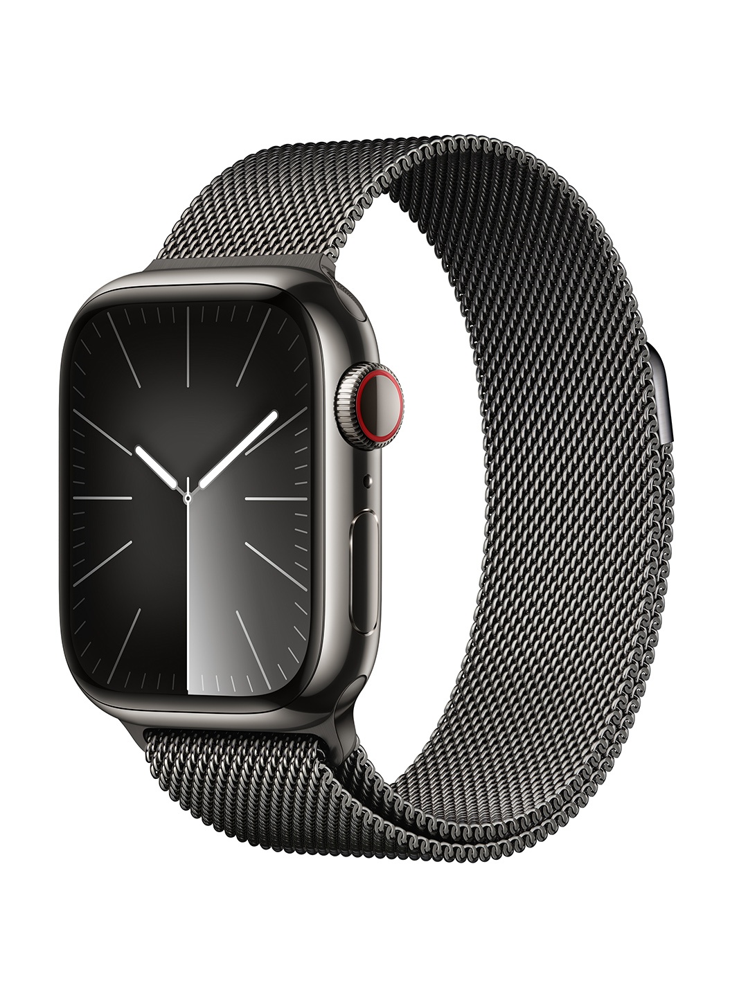 

Apple Watch Series 9 GPS + Cellular 41mm Graphite Case & Milanese Loop, Grey