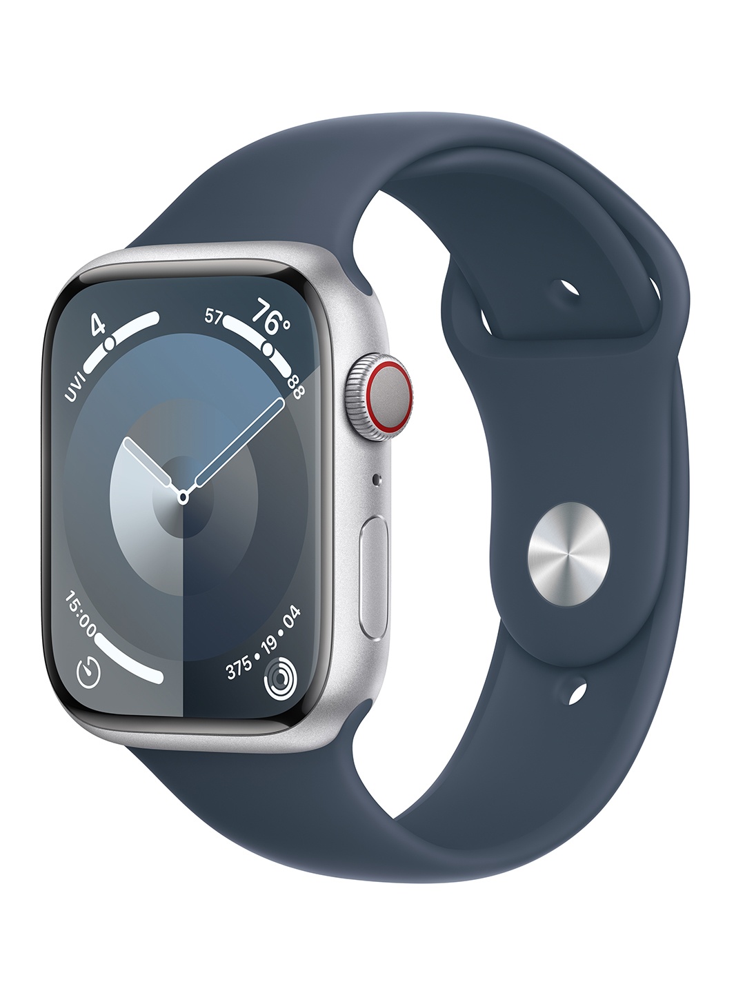 

Apple Watch Series 9 GPS + Cellular 45mm with Sport Band, Blue