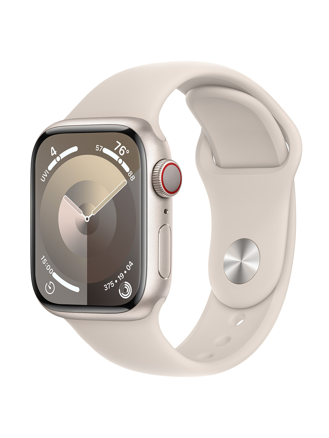 

Apple Watch Series 9 GPS + Cellular 41mm Case & Sport Band, Beige