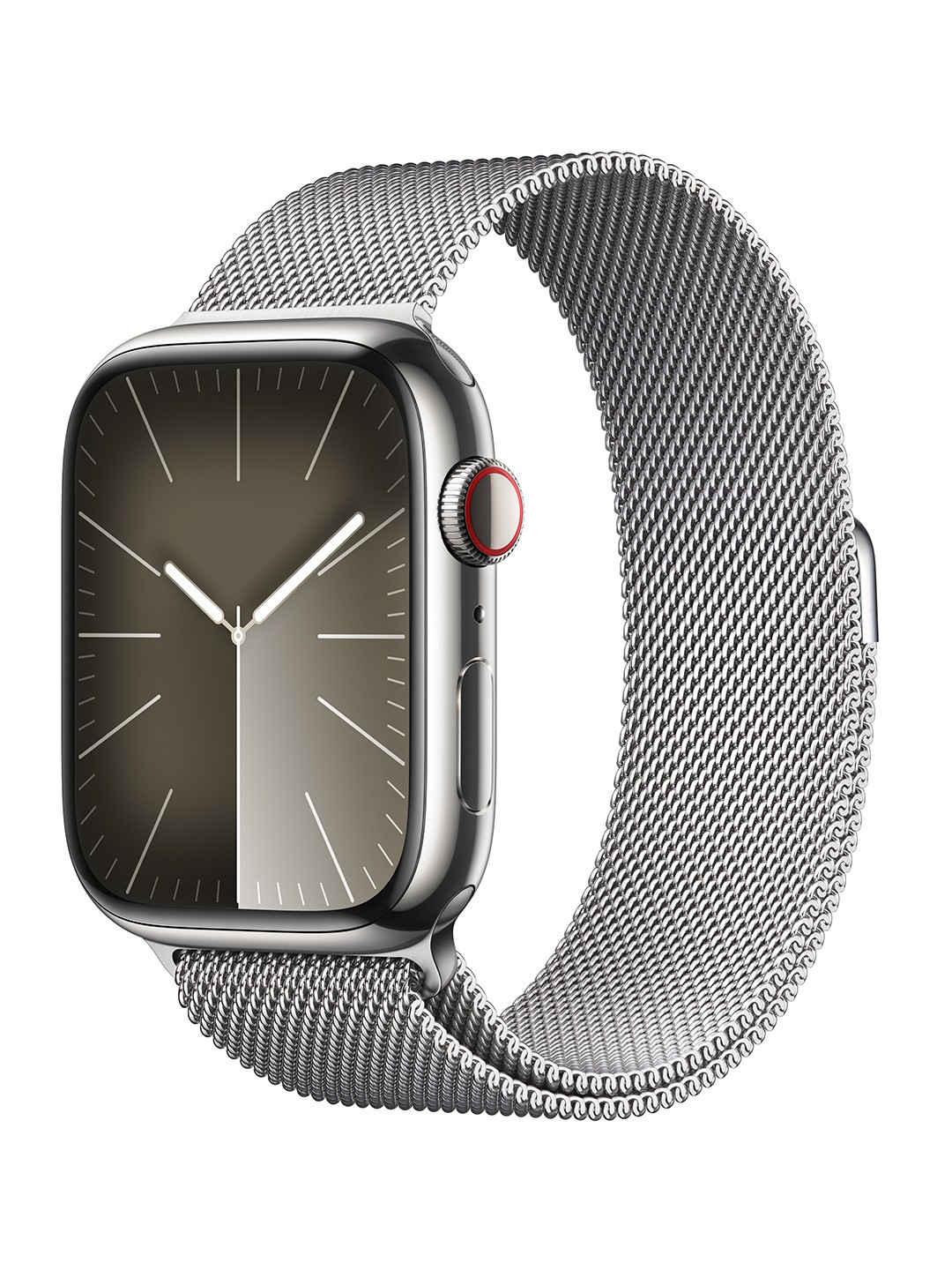 

Apple Watch Series 9 GPS + Cellular 45mm with Milanese Loop, Silver
