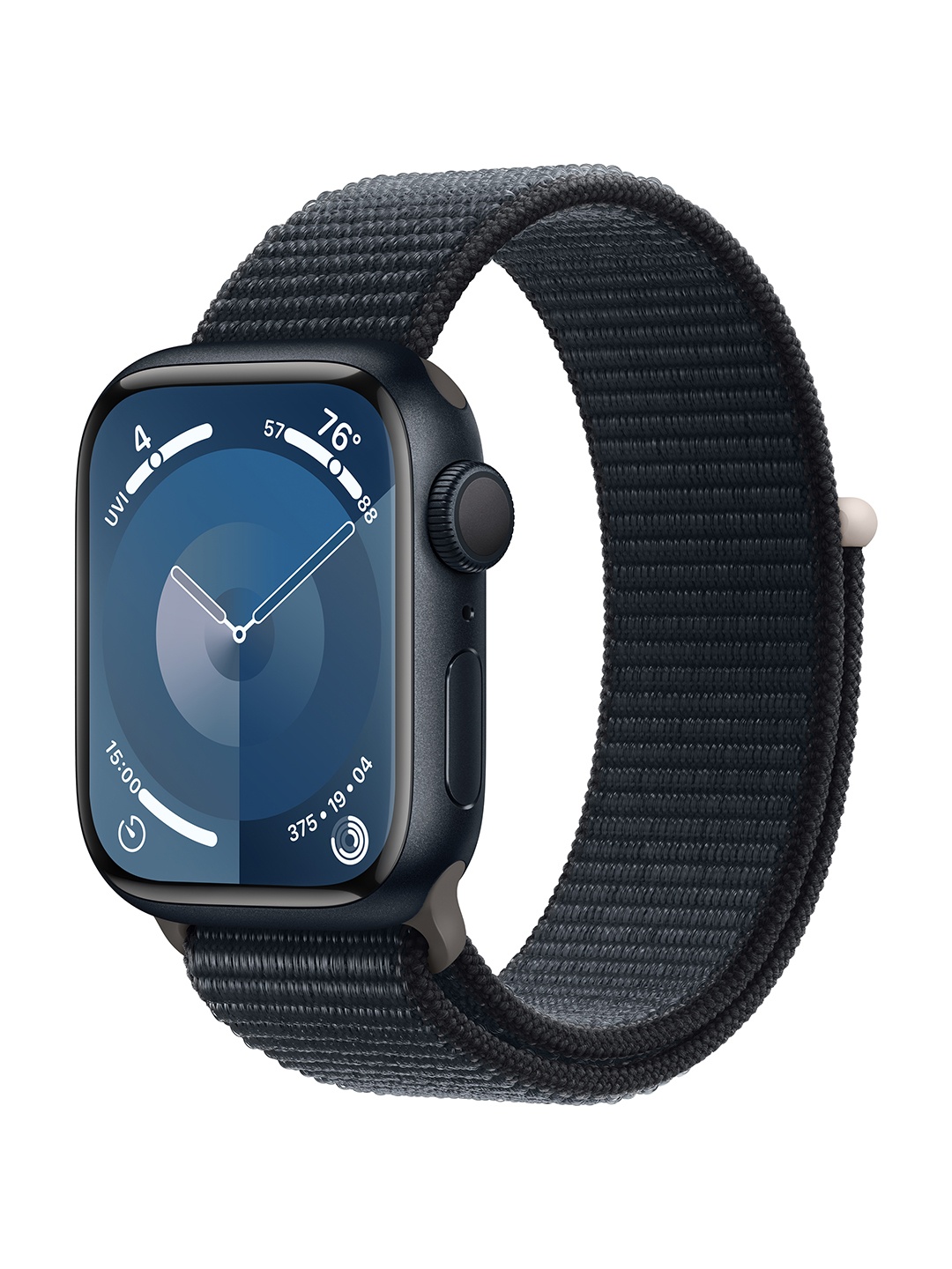 

Apple Watch Series 9 GPS 41mm Aluminium Case with Midnight Sport Loop, Navy blue