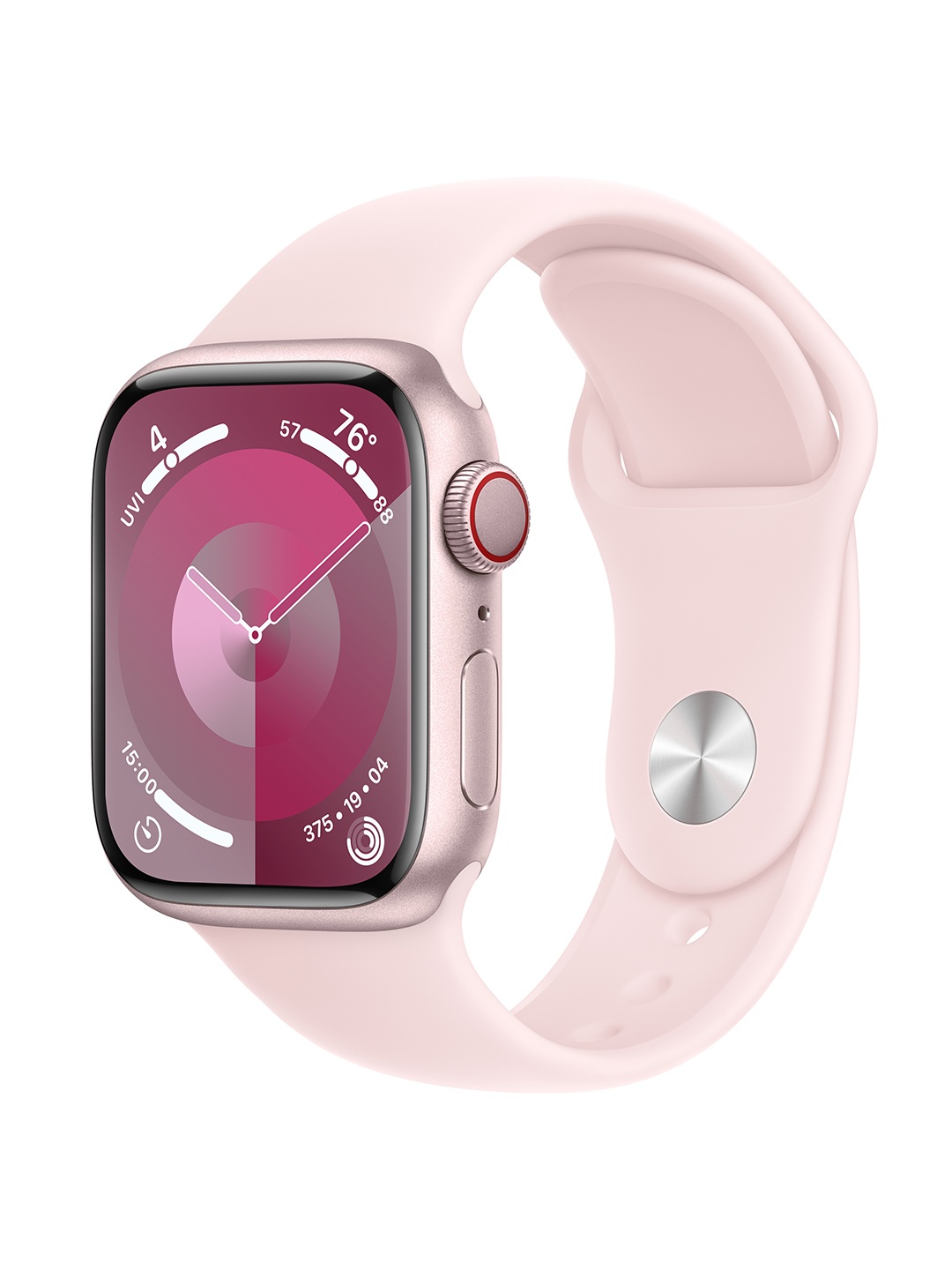 

Apple Watch Series 9 GPS + Cellular 41mm Sport Band, Pink