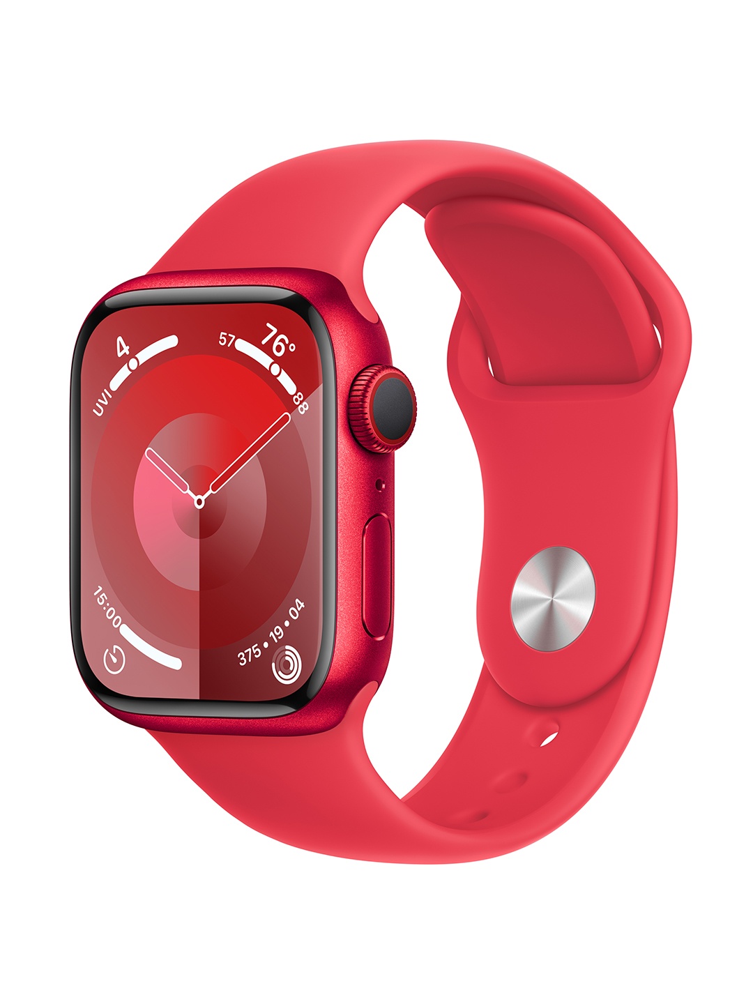 

Apple Watch Series 9 GPS + Cellular 41mm Sport Band, Red