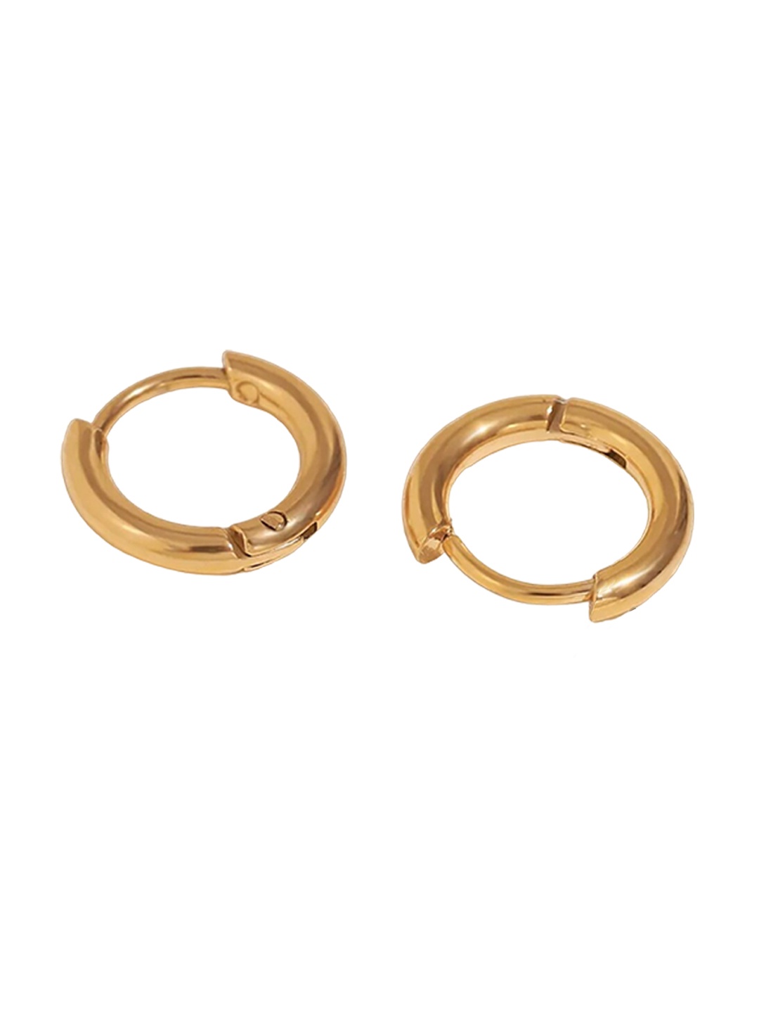 

Inaya Gold-Plated Circular Hoop Earrings