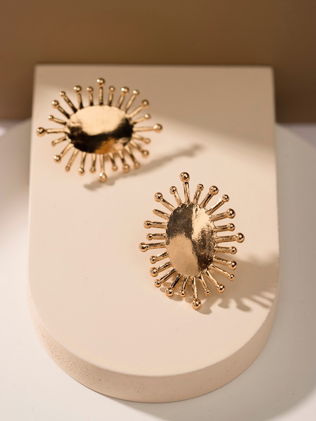 

PRITA BY PRIYAASI Gold Plated Studs Earrings