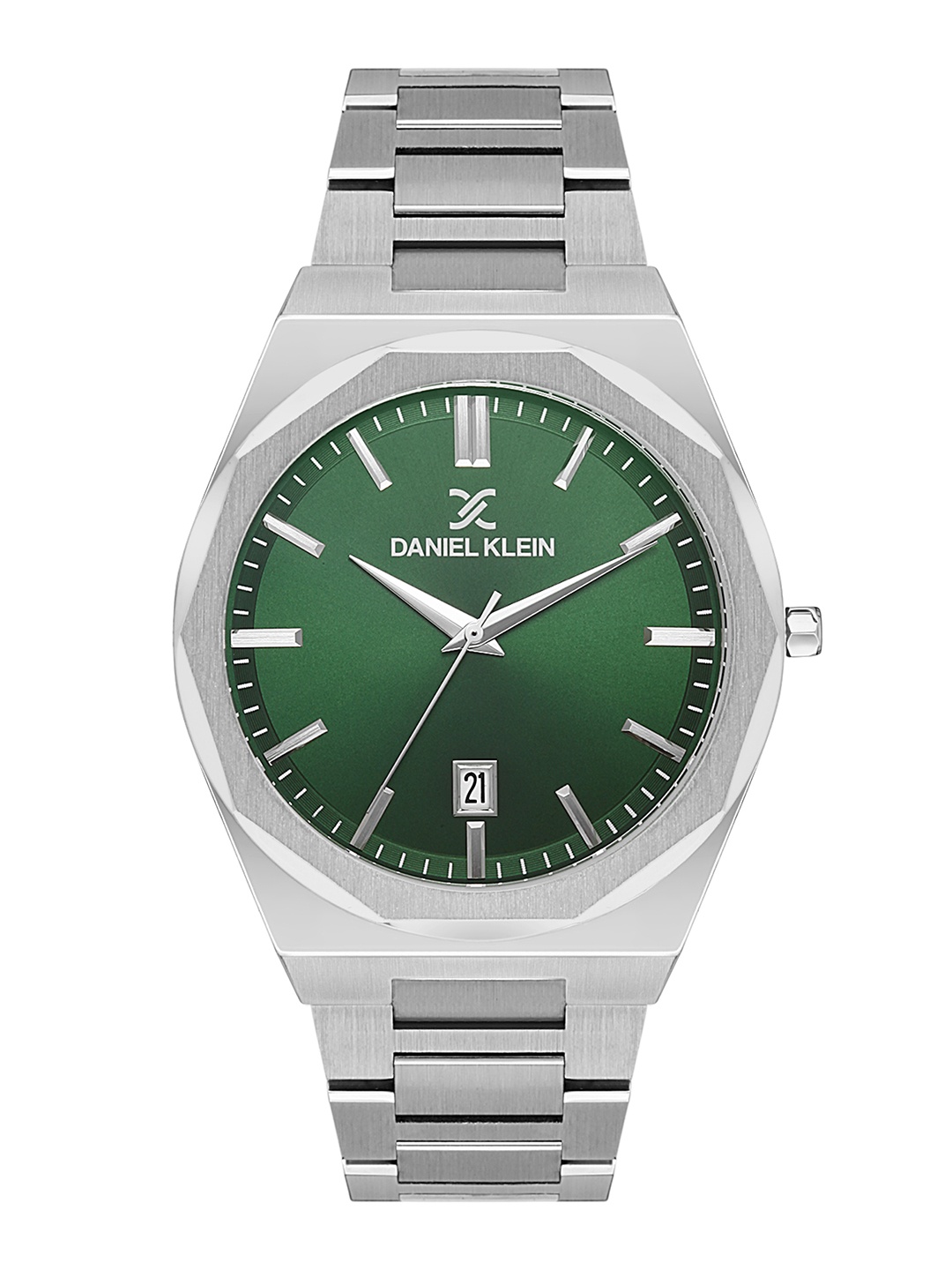 

Daniel Klein Men Bracelet Style Straps Analogue Watch DK.1.13452-3, Green