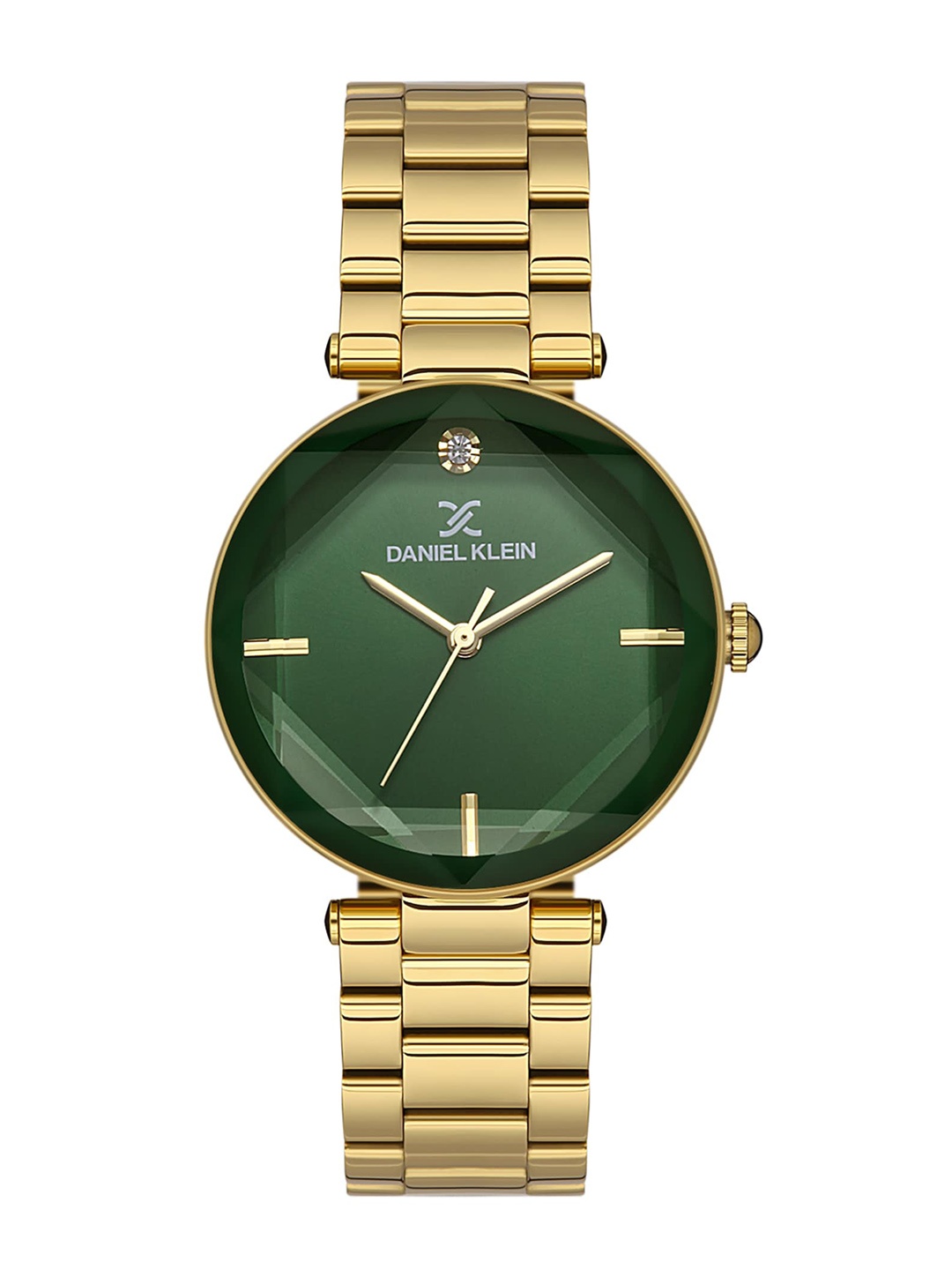 

Daniel Klein Women Embellished Dial & Bracelet Style Straps Analogue Watch DK.1.13465-3, Green