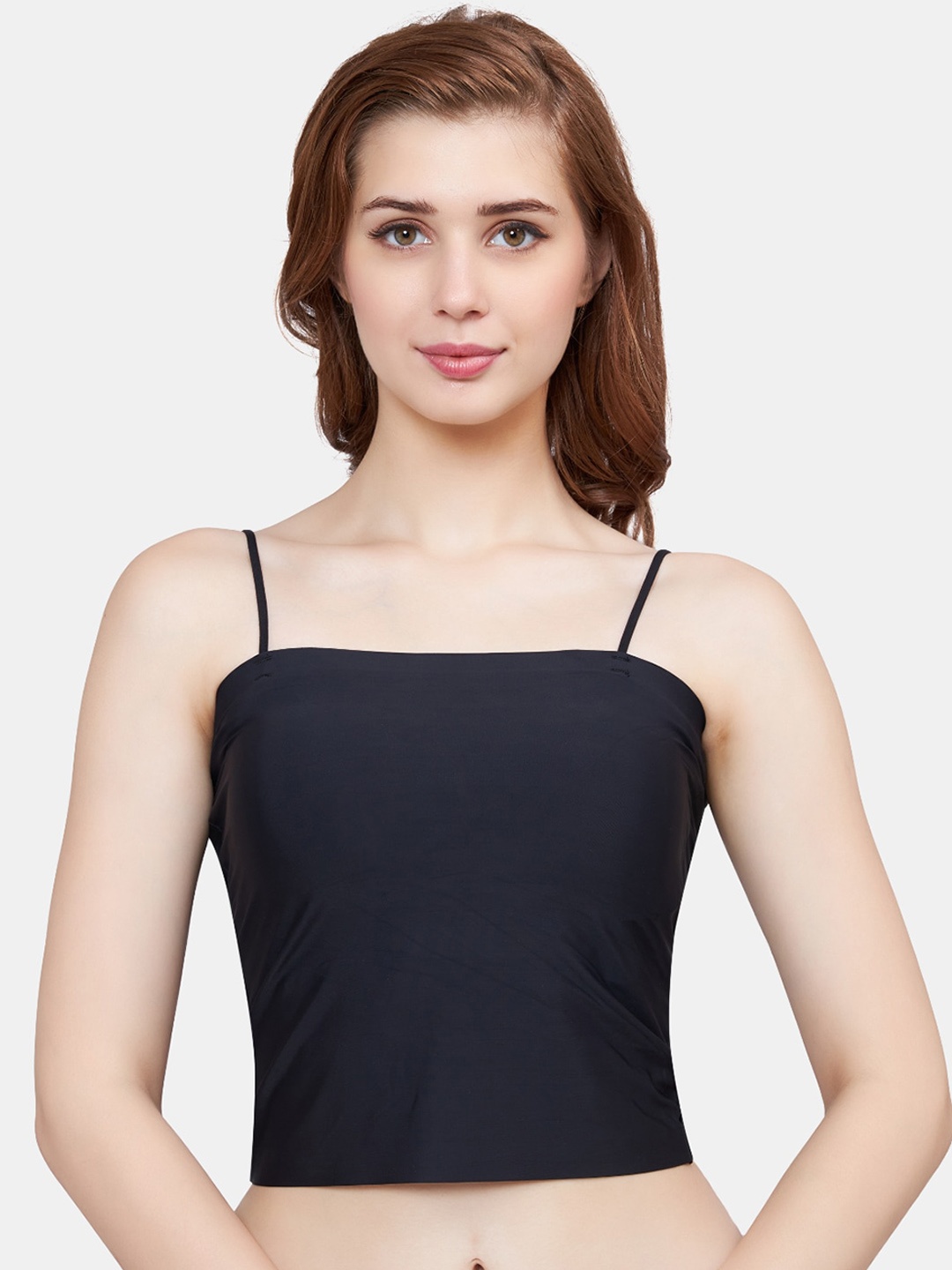 

PLUMBURY Lightly Padded Camisole, Black