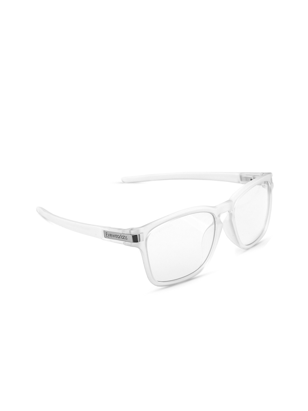 

Eyewearlabs Unisex Full Rim Wayfarer Frame BBJackFrostsC1EL1153, White