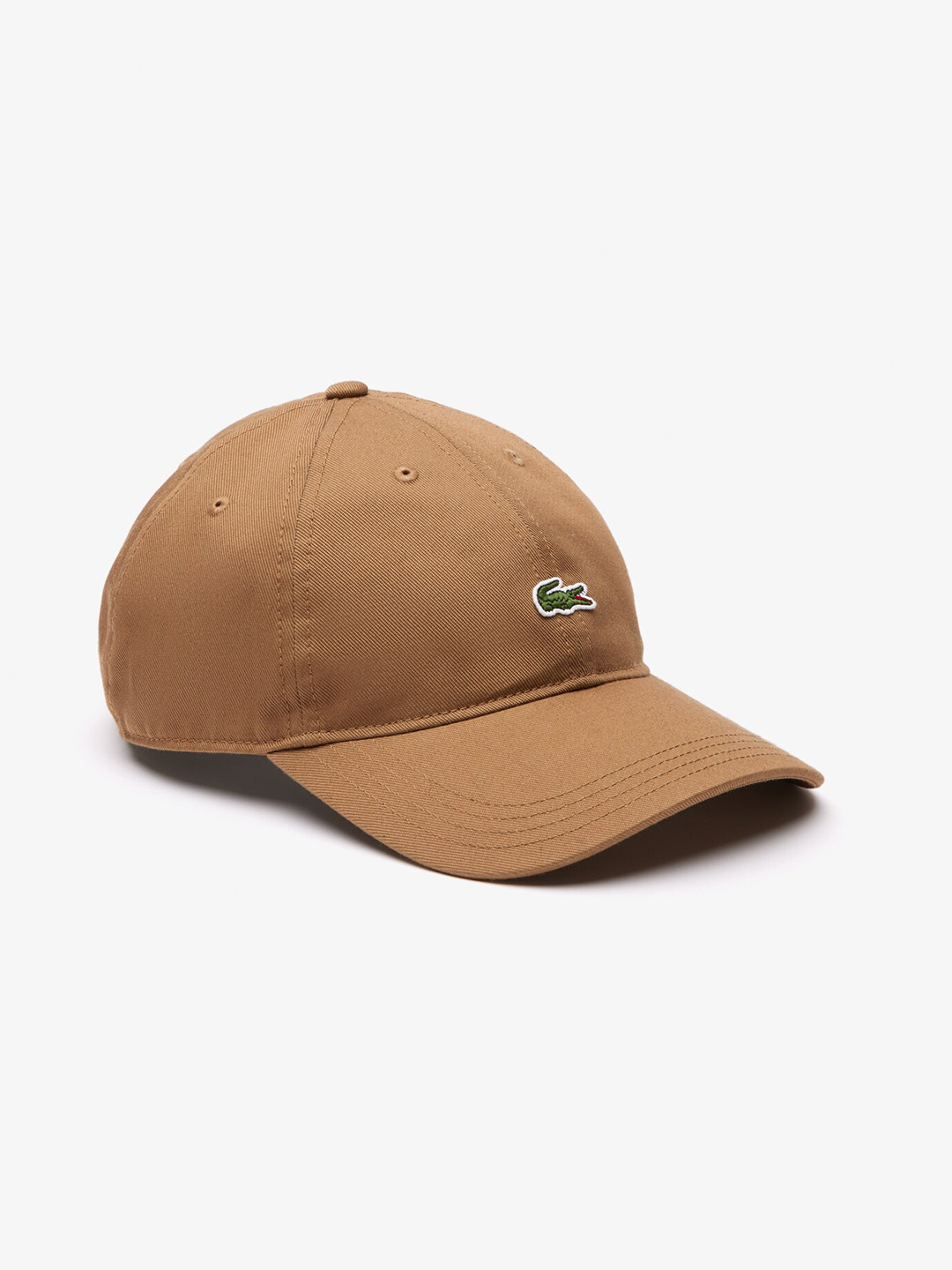 

Lacoste Unisex Organic Cotton Baseball Cap, Brown
