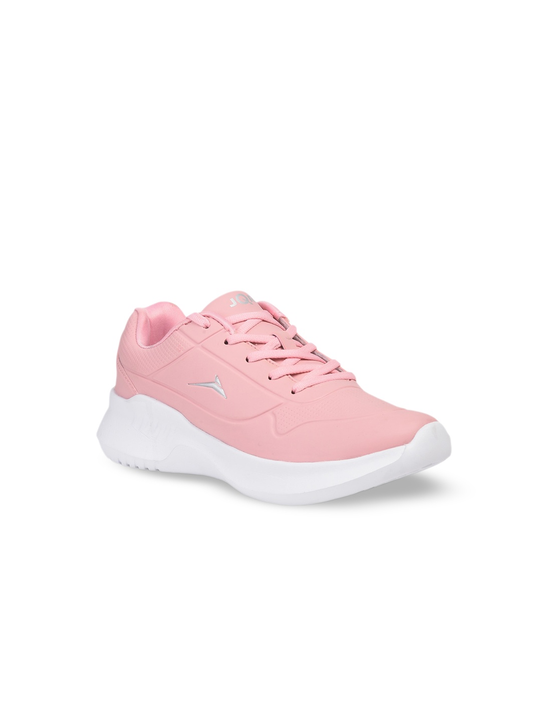 

JQR Boy KILLER Contrast Sole Lace-Up Sneakers, Pink