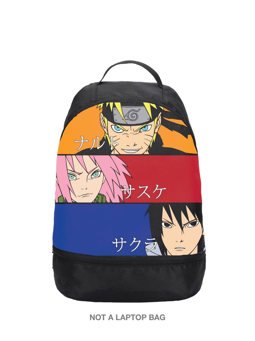 

Bewakoof Graphic Printed Backpack, Black