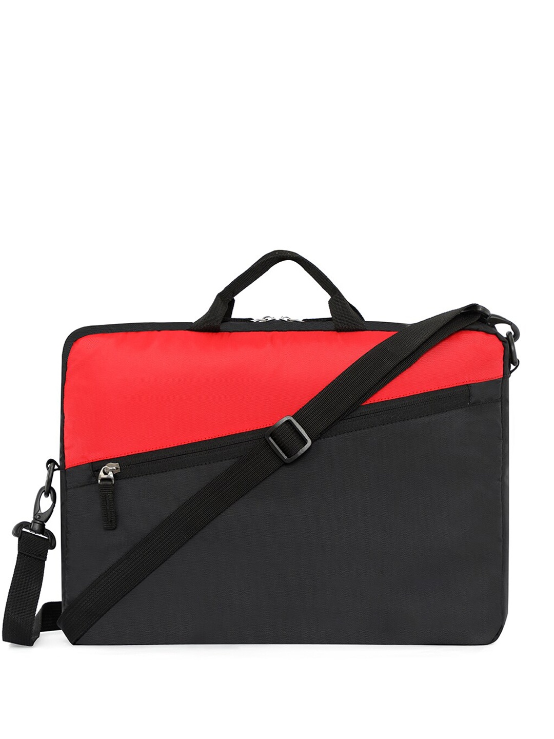 

United Colors of Benetton Unisex Colourblocked Laptop Sleeve - 35.5 cm, Red