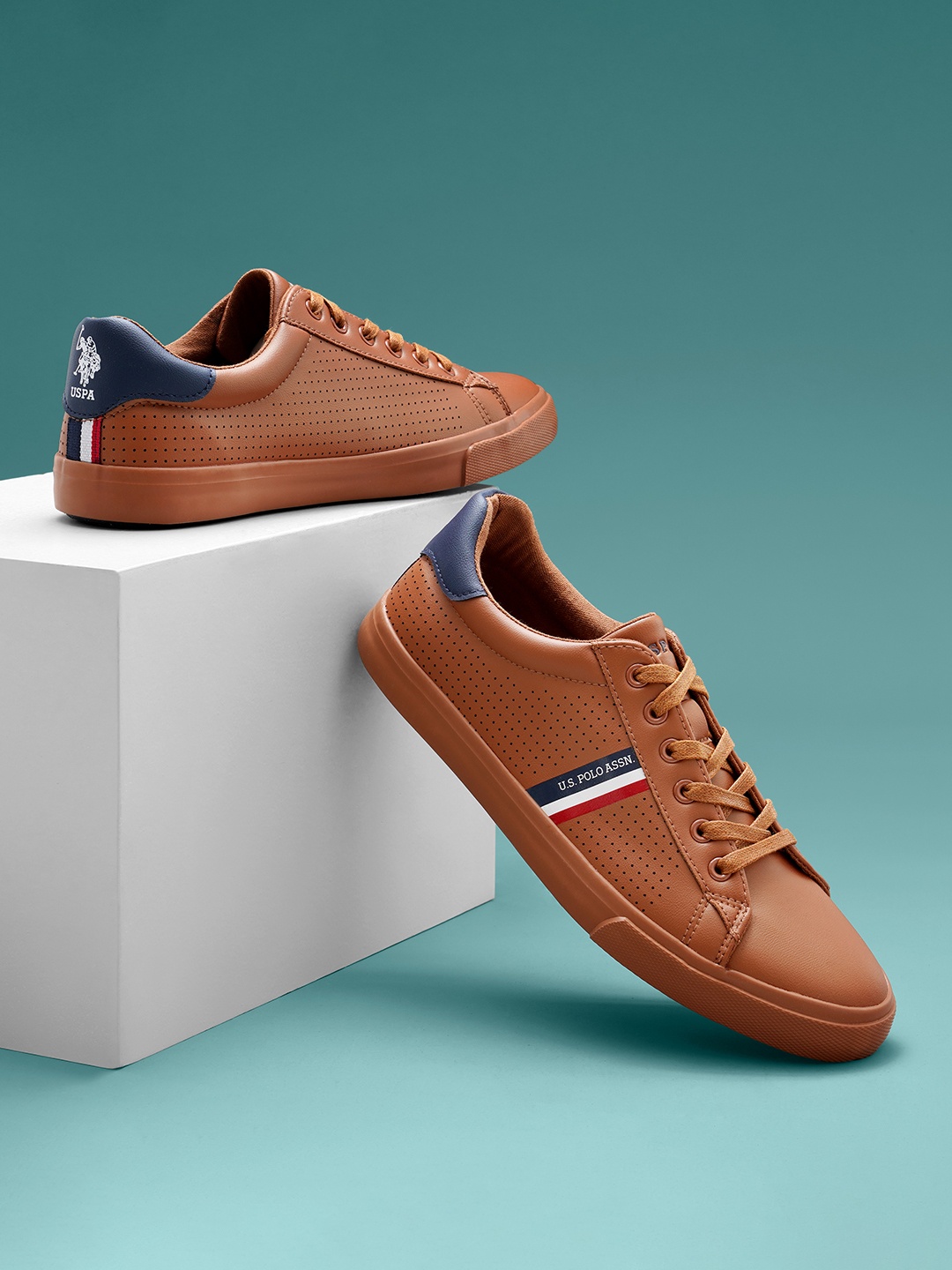 

U.S. Polo Assn. Men Capron 2.0 Sneakers, Brown