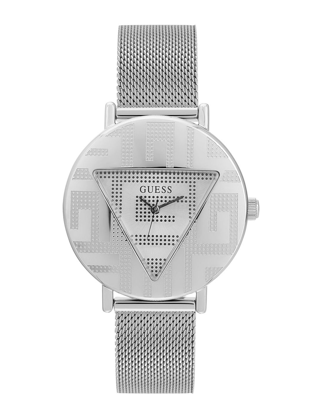 

GUESS Women Stainless Steel Bracelet Style Straps Analogue Watch GW0527L1, Silver