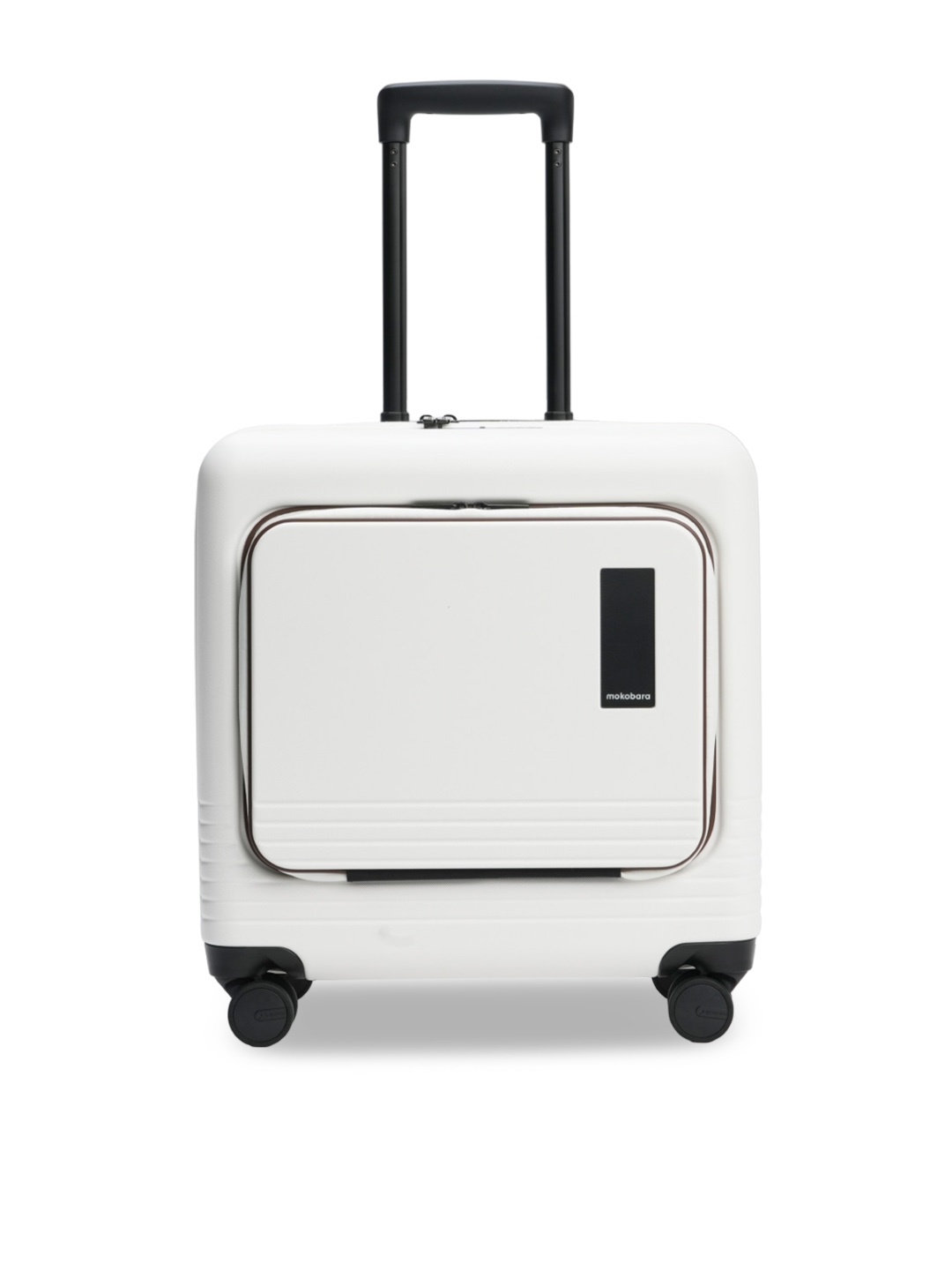 

MOKOBARA Hard-Sided Cabin Trolley Bag- 50 Litres, White