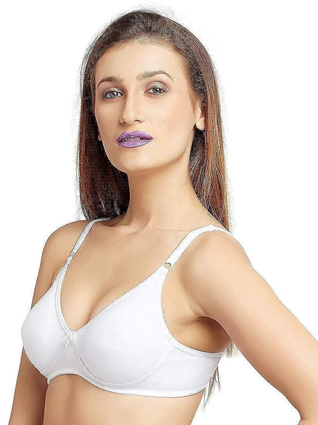 

Lovable Medium Coverage Lightly Padded Bra With All Day Comfort, White