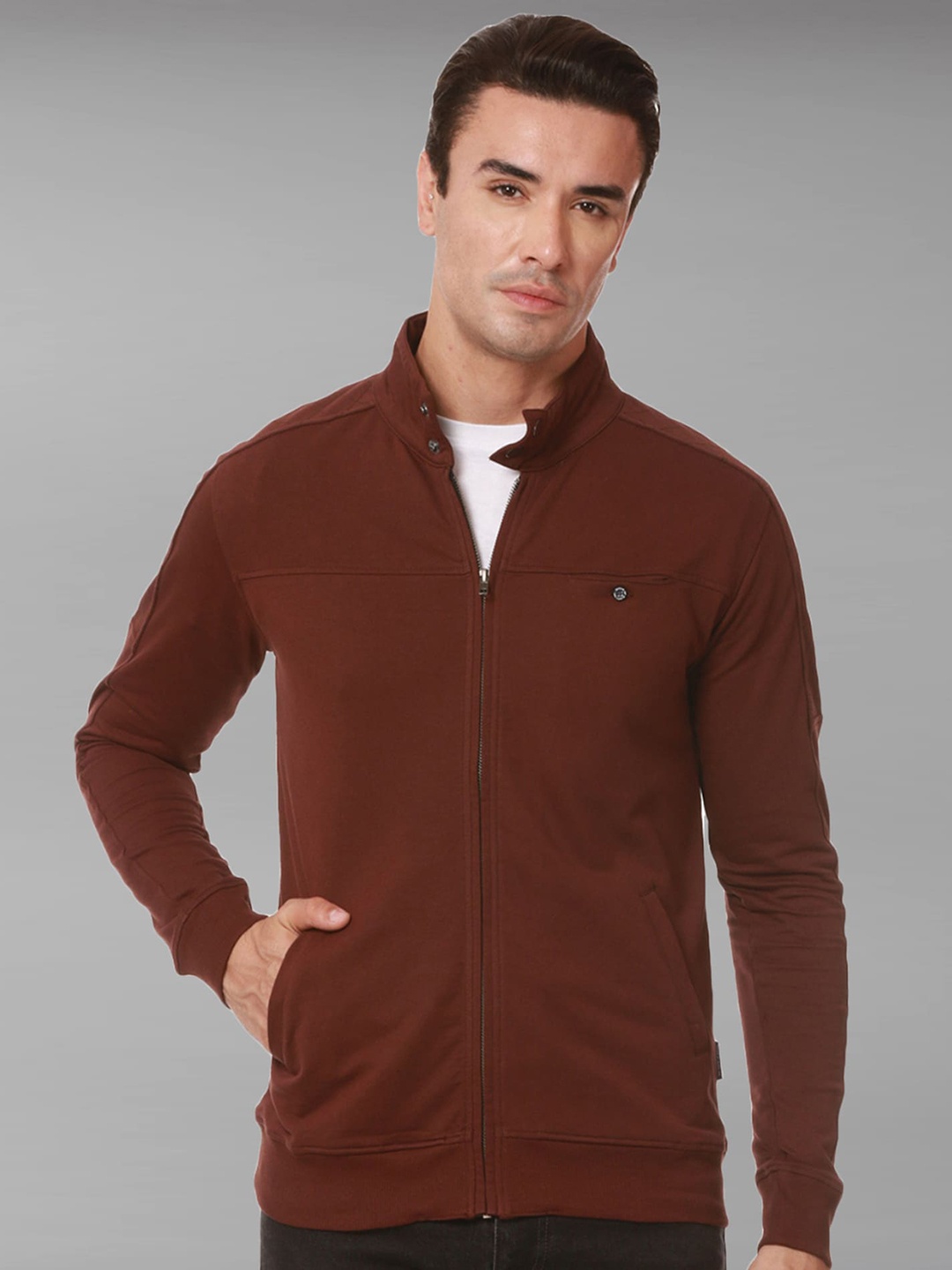 Dream of Glory Inc Lightweight Pure Cotton Bomber Jacket, Brown